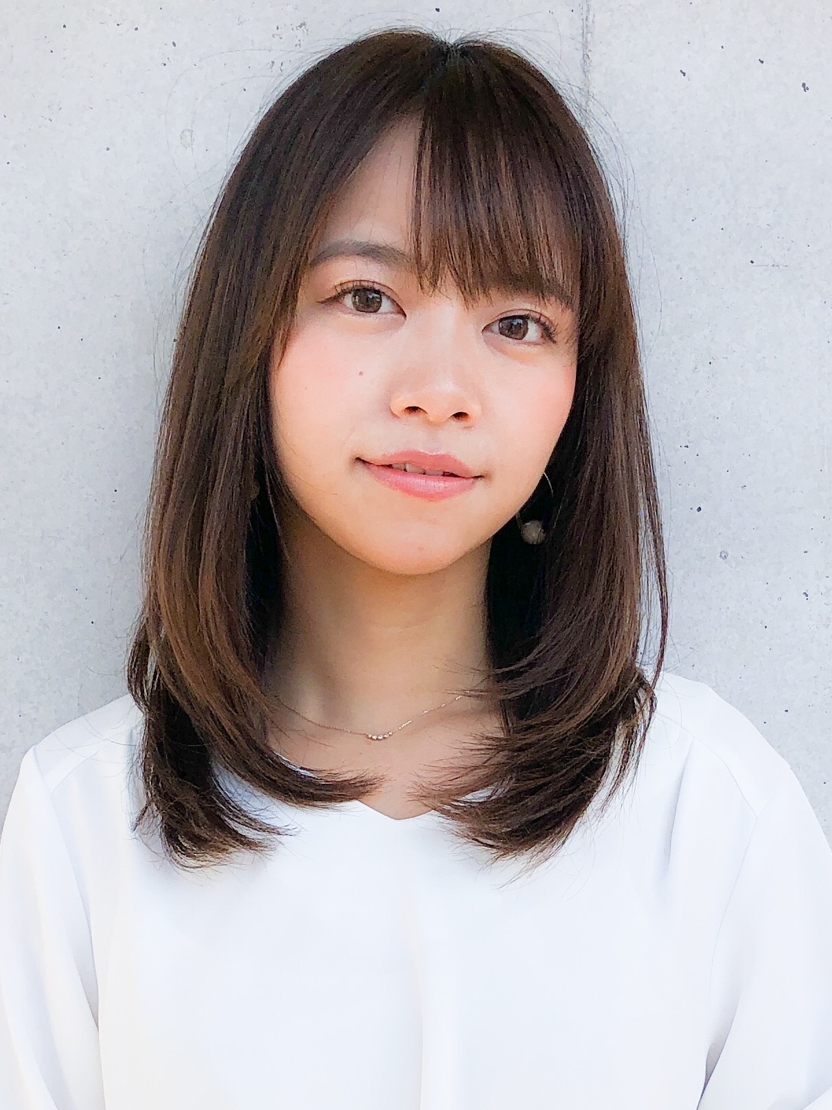 『Agnos 青山 石川』ナチュラルレイヤーセミディ♪