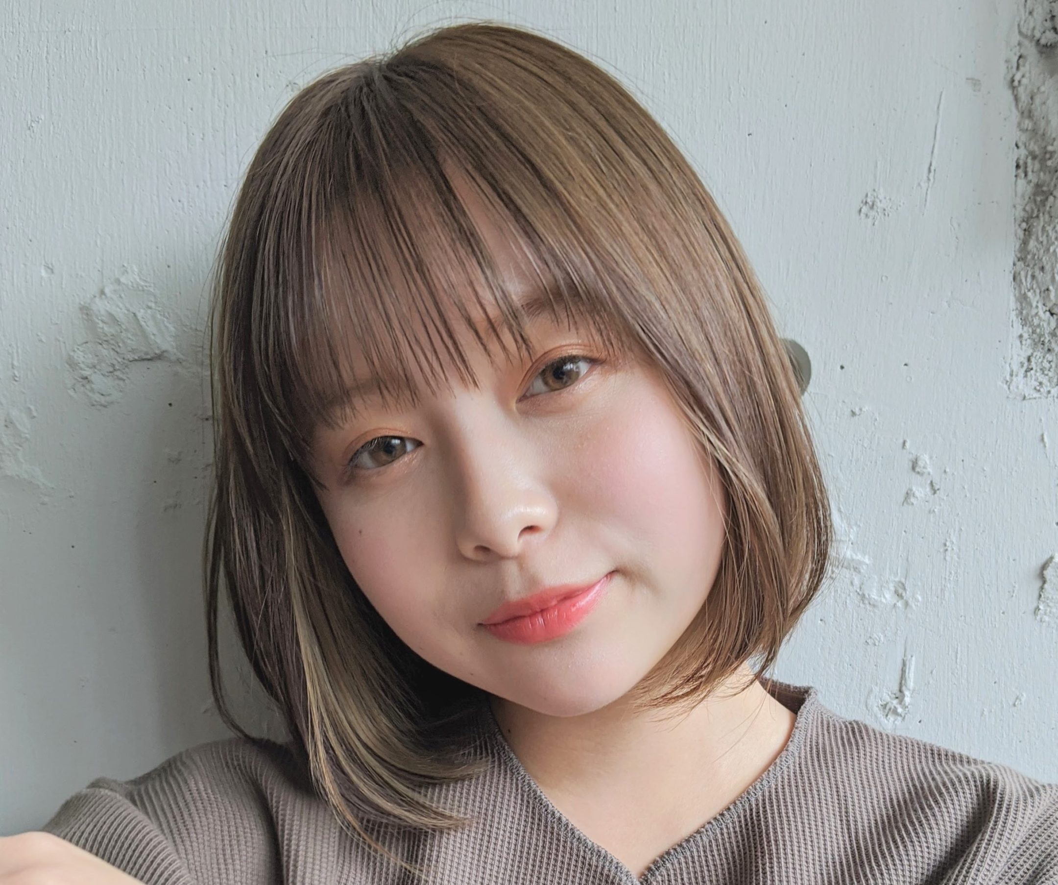 シルエットが可愛いミニマムなスリークボブ♪