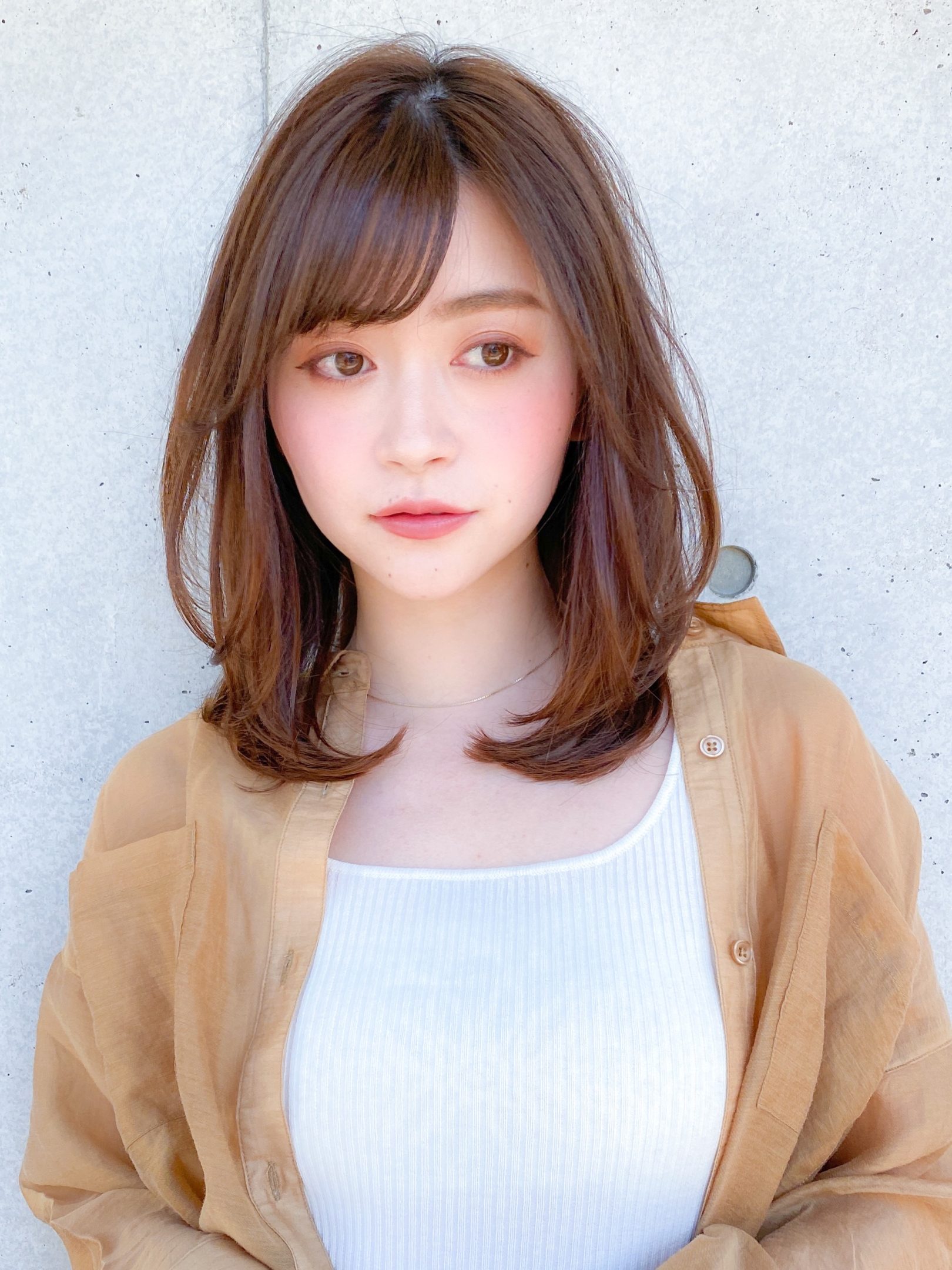 『Agnos 青山 石川』大人可愛いシンプルミディ♪