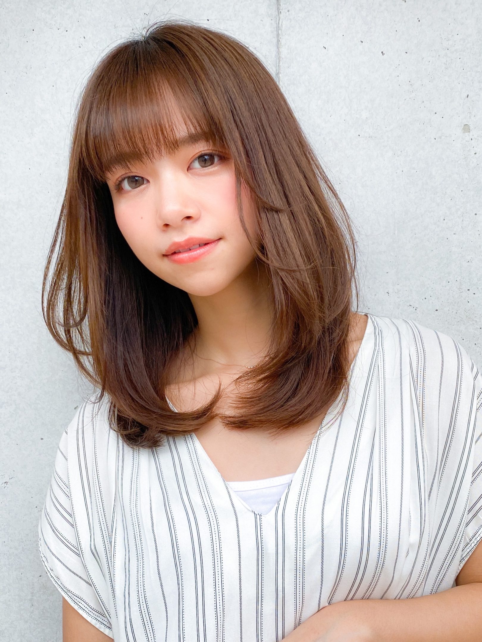 ナチュラルワンカールセミディ♪