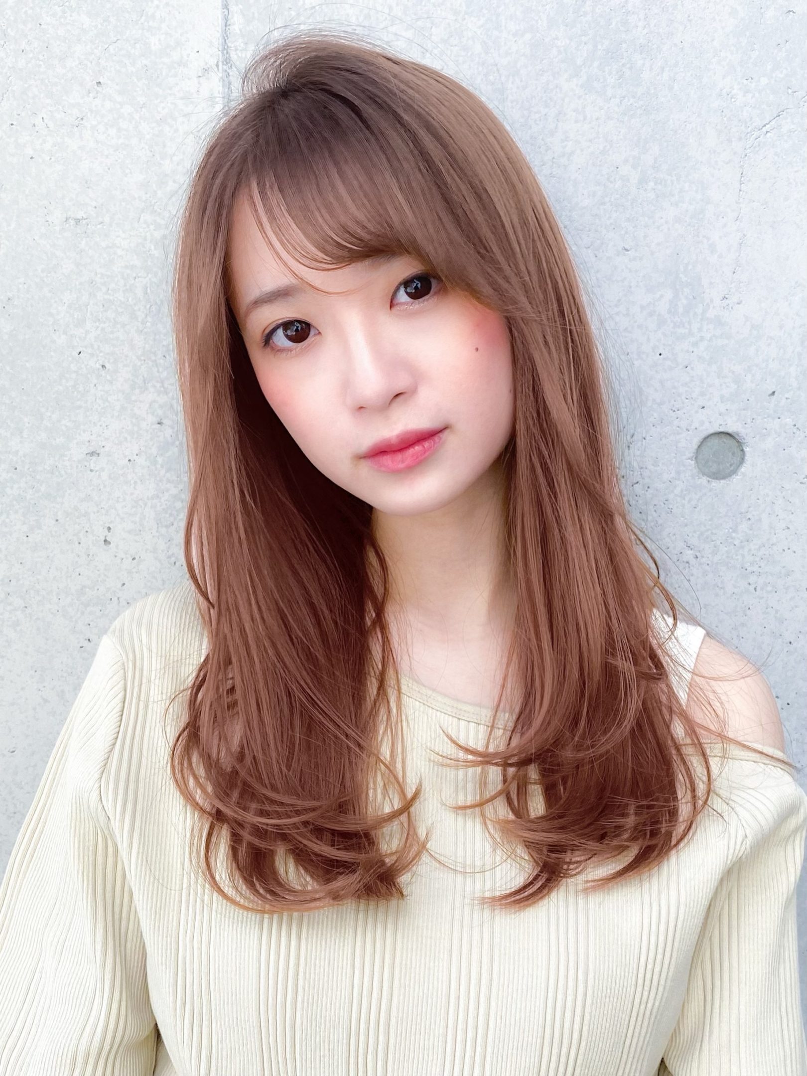 『Agnos 青山 石川』 大人可愛いデジタルパーマロング♪