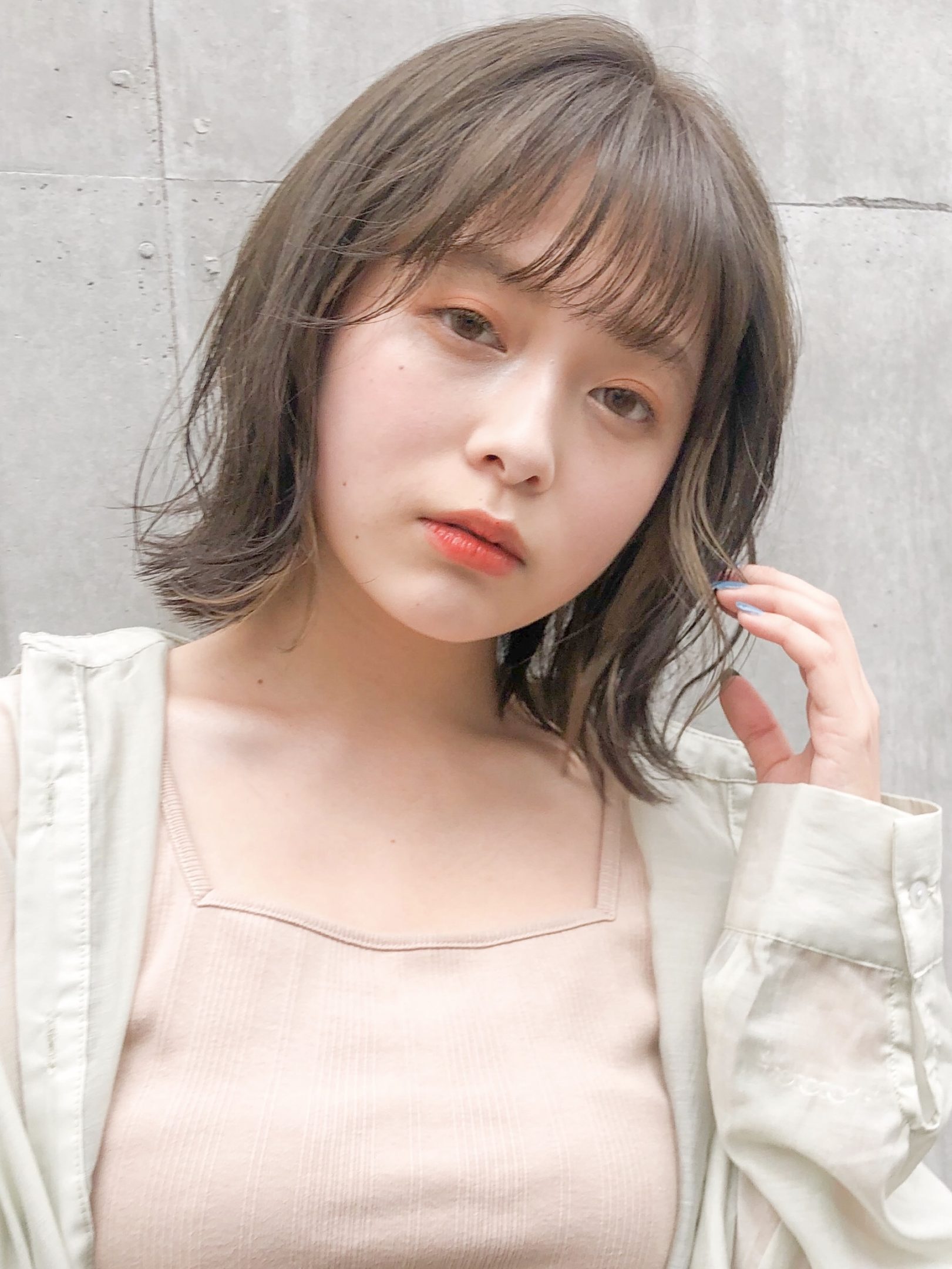 大人かわいい外ハネボブ♪