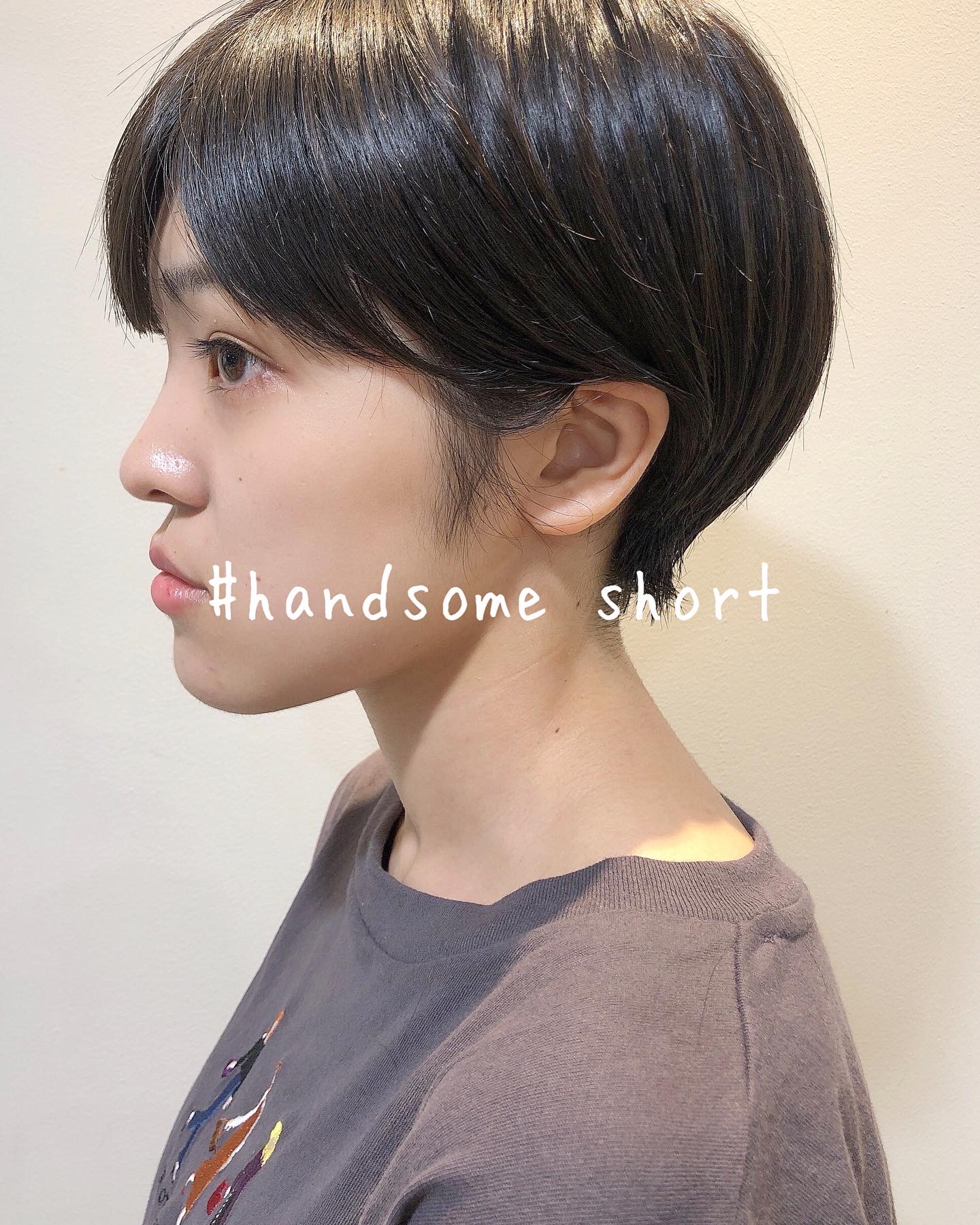 大人気！丸みショート。