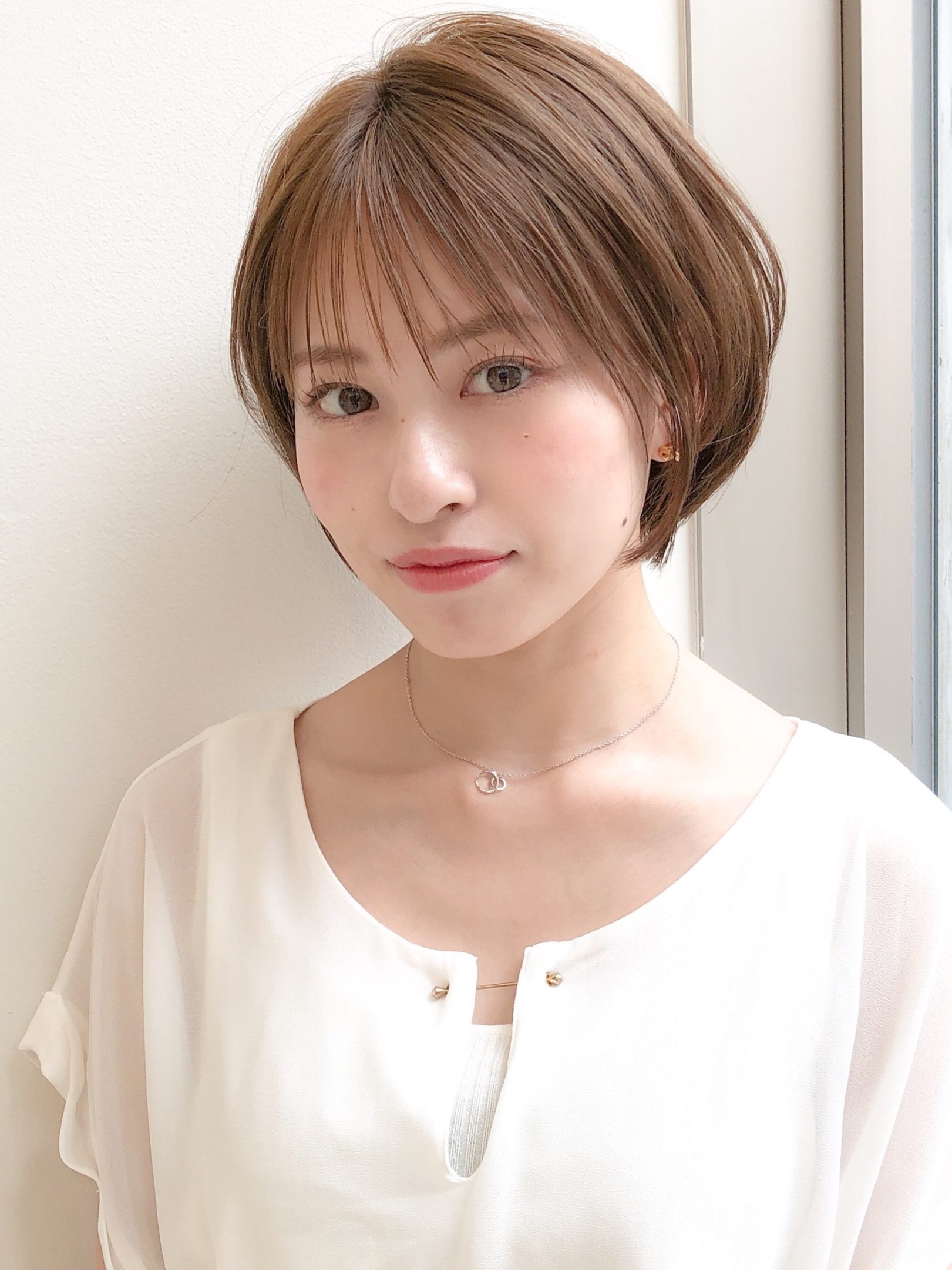 【Agnos青山 艶髪マスター 上遠野裕樹 HIROKI】＃344　楽チンスタイル！くせ毛でも大人ショート！