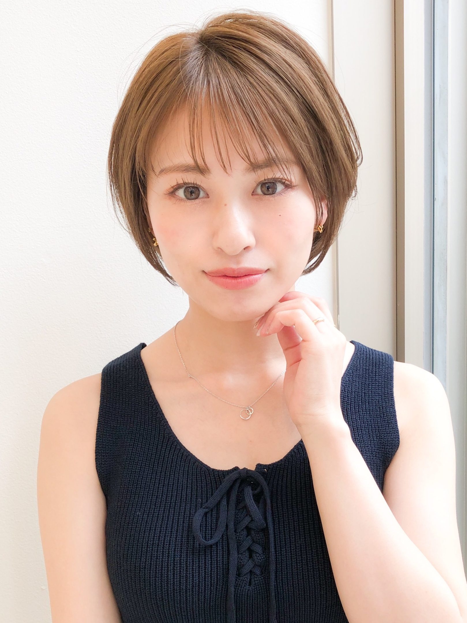 【Agnos青山 艶髪マスター 上遠野裕樹 HIROKI】＃337　夏にぴったりなスッキリスタイル！くせ毛でも大人ショート！