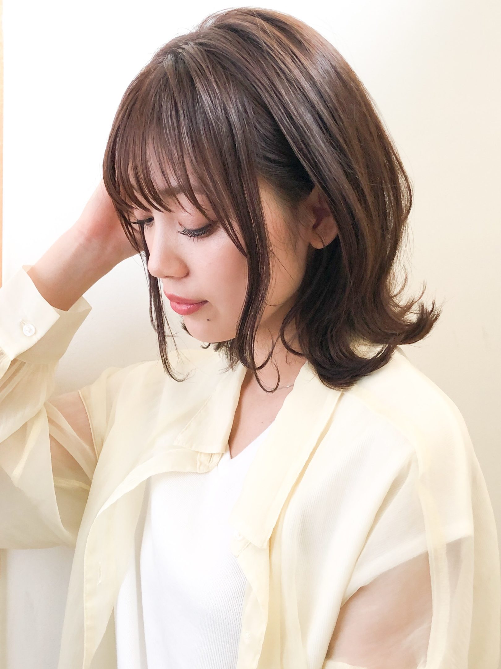 外ハネミディ【Agnos青山 HIROKI】