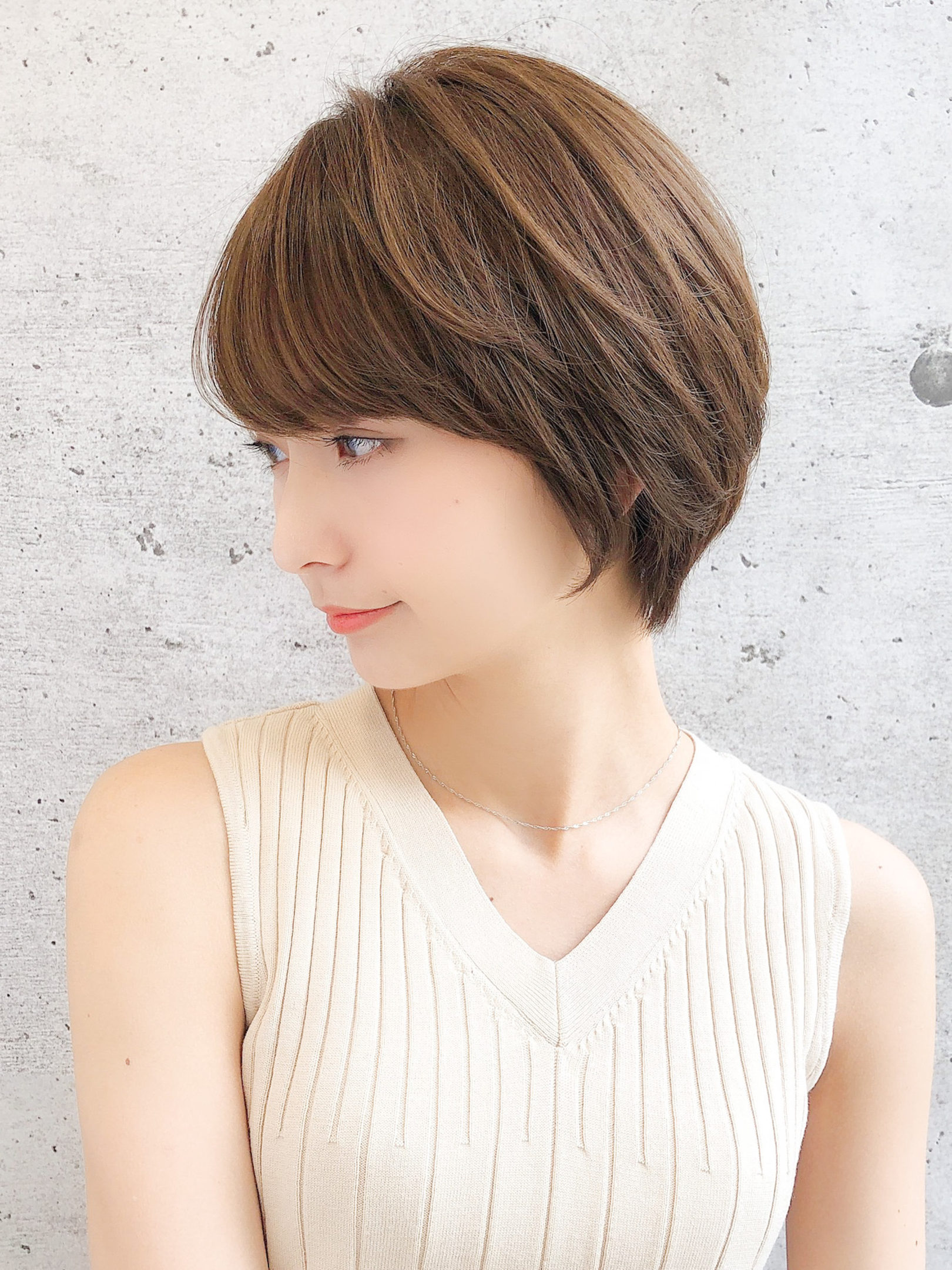 【Agnos青山 艶髪マスター 上遠野裕樹 HIROKI】＃347　ショートで絶壁をカバー！ 丸みショート！