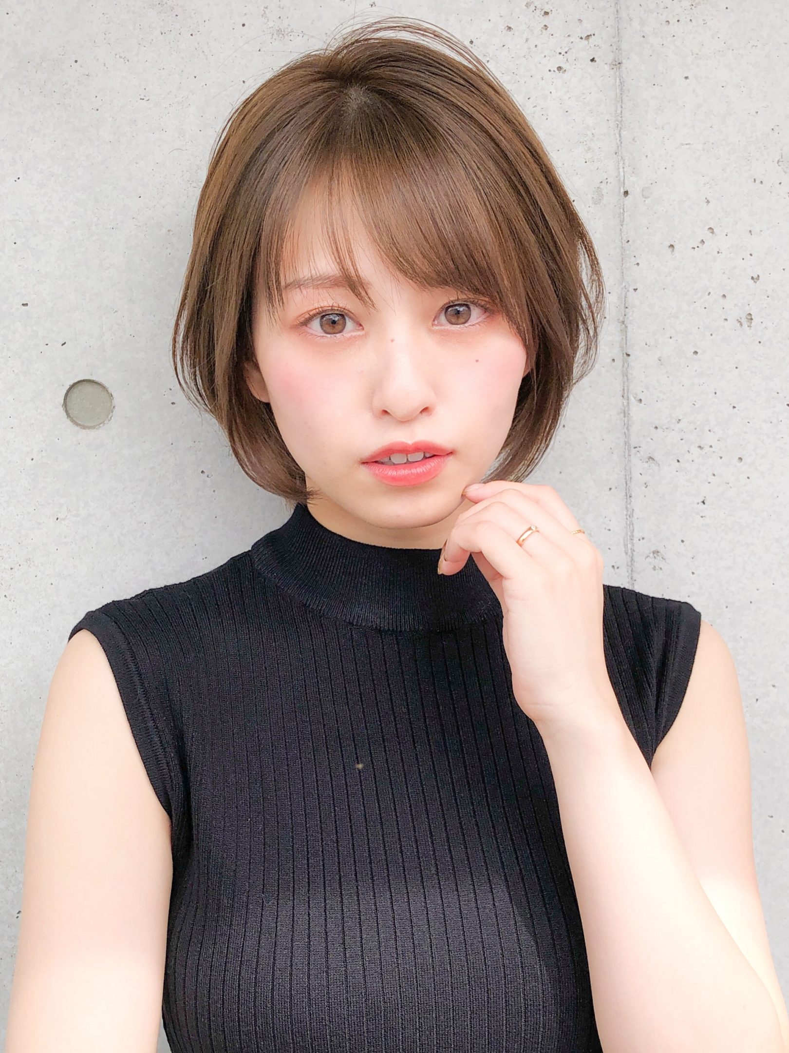 大人可愛い☆ツヤ感ボブ【Agnos青山　上遠野裕樹】