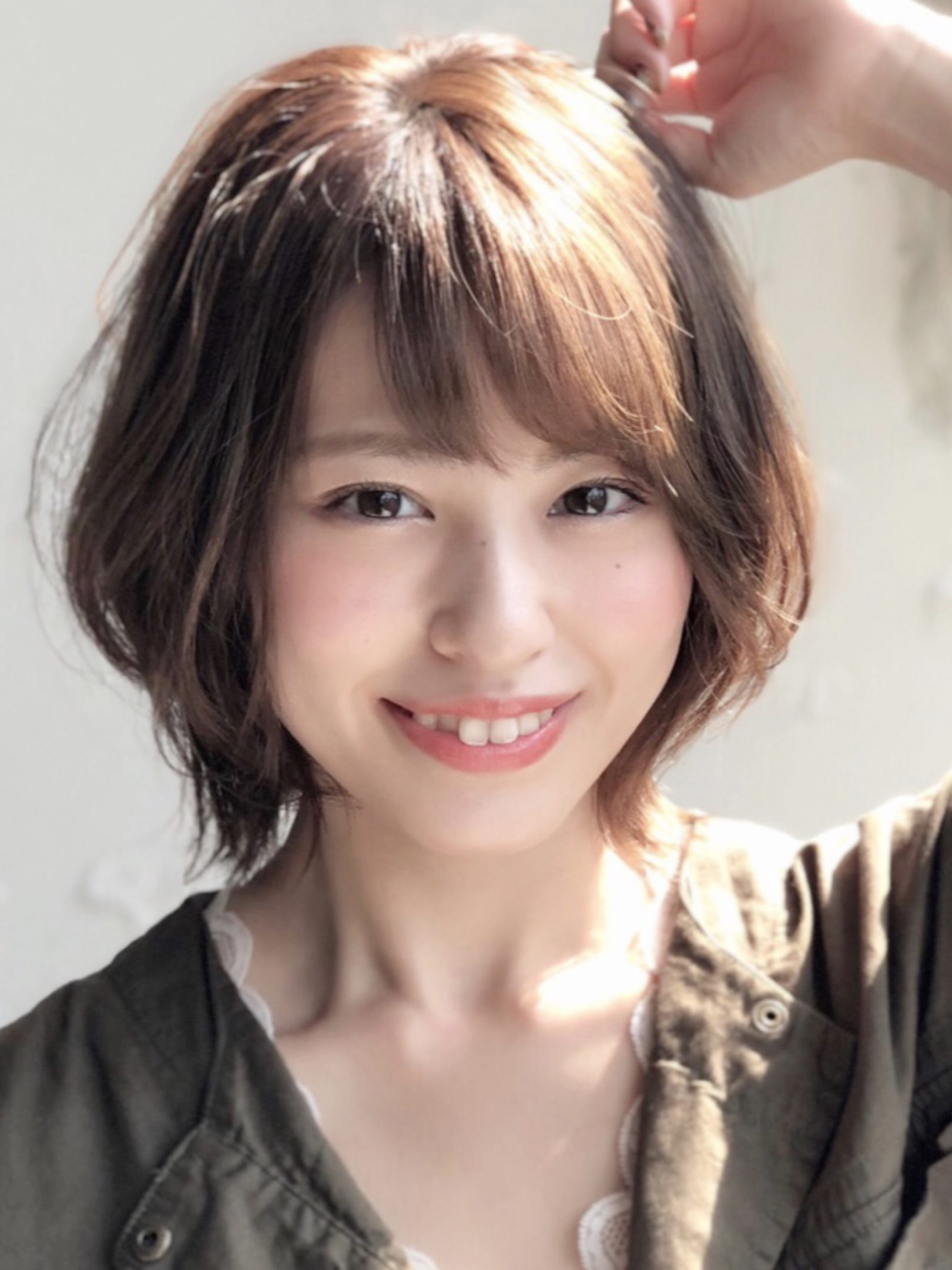 ひし形ショートボブ 表参道 青山の美容院 美容室グループ Kanow Group