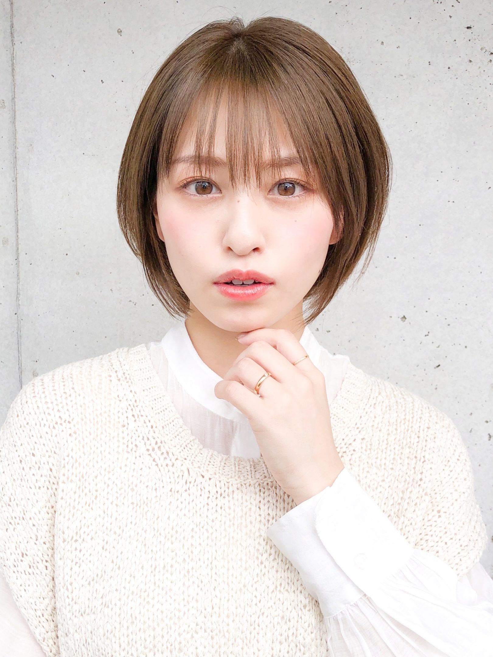 艶髪★シンプルショート【Agnos青山上遠野裕樹】