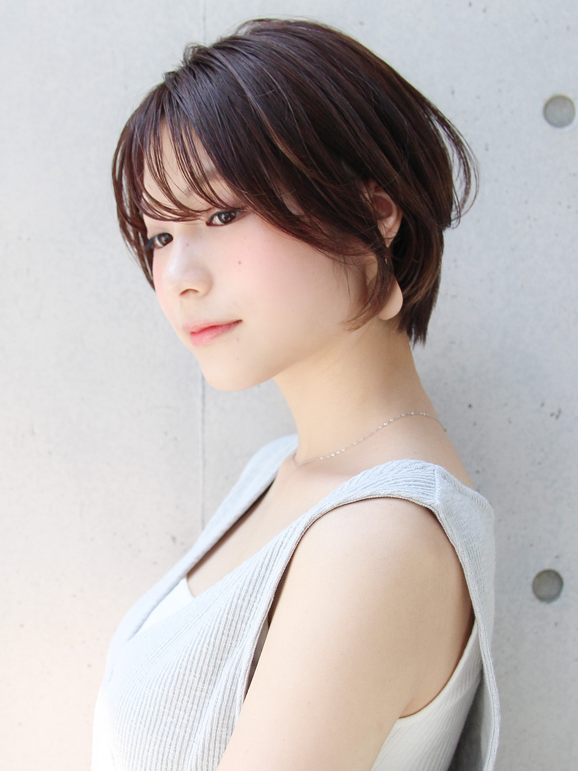 シースルーバングのスッキリショート！【Agnos青山 上遠野裕樹】