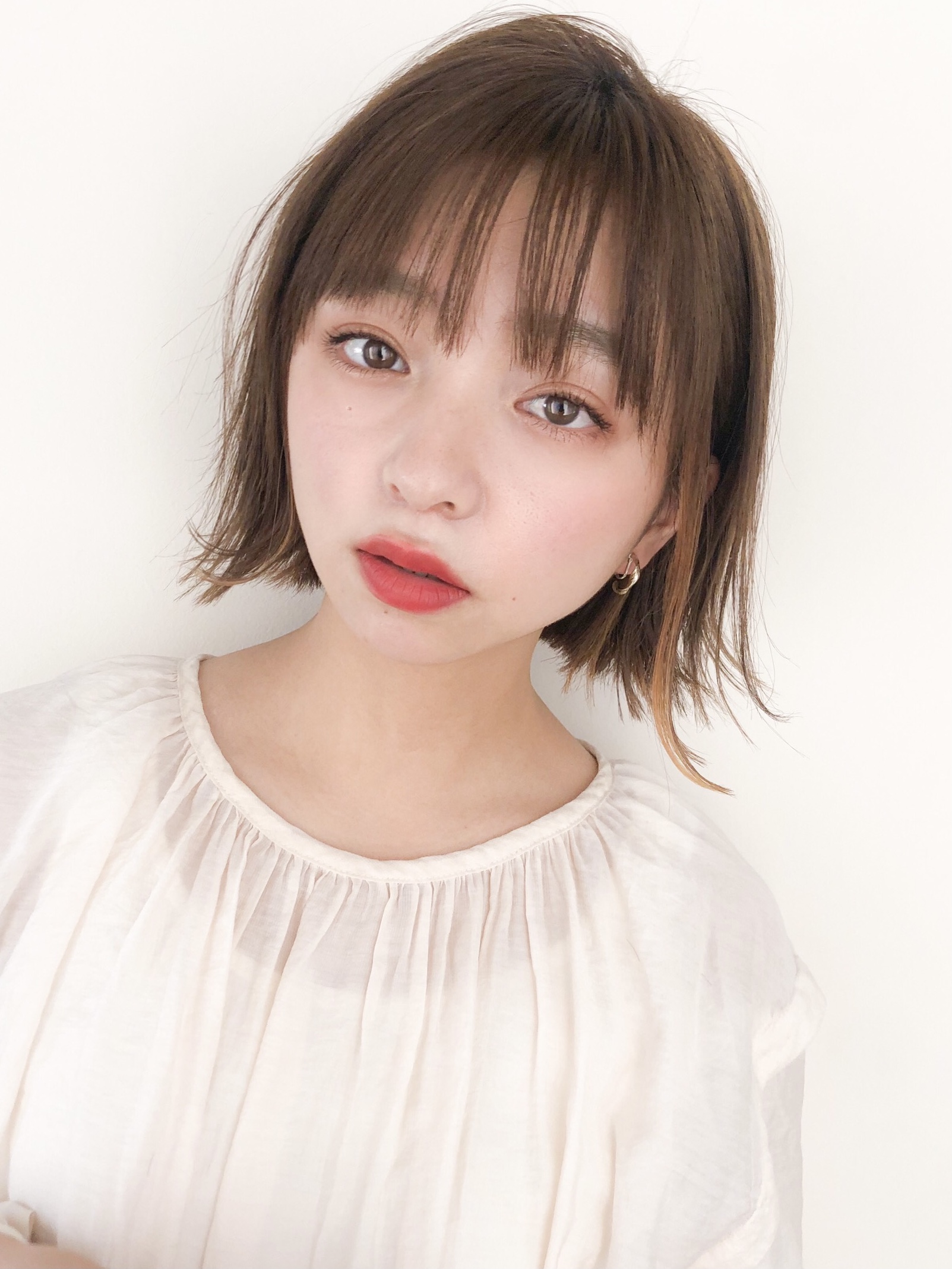 インナーカラーボブルフ＊