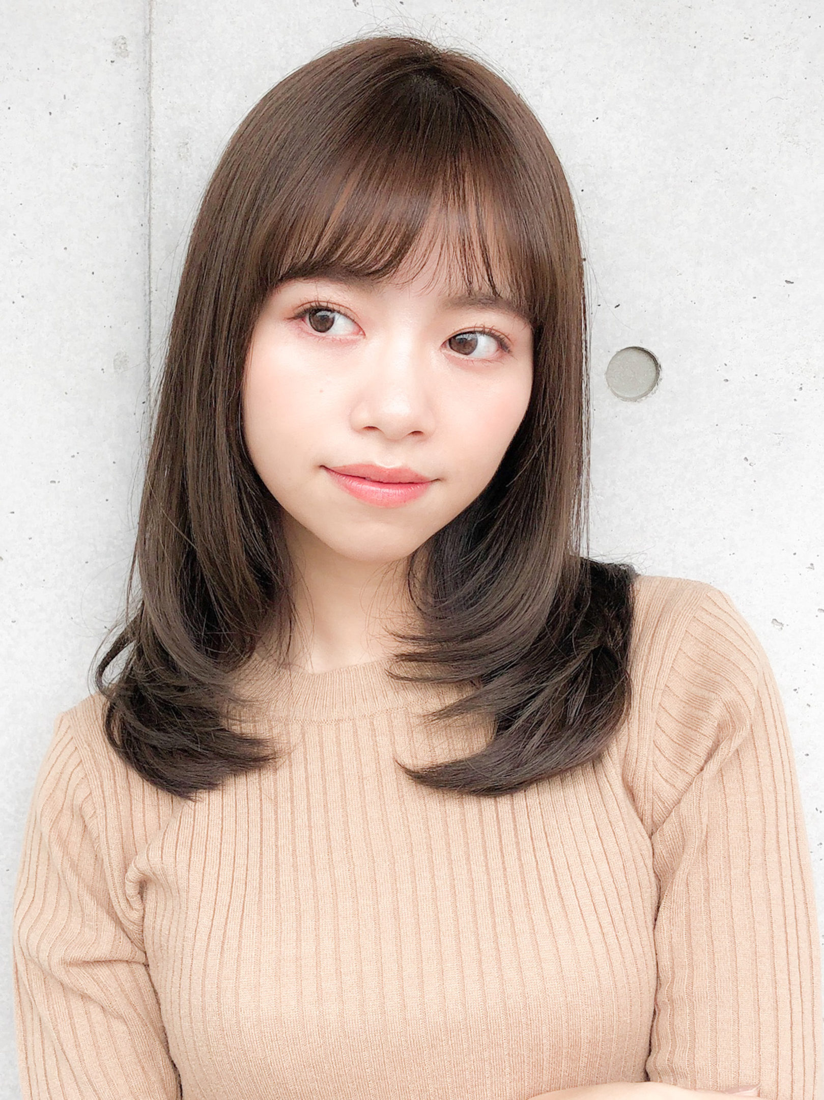 【Agnos青山 艶髪マスター 上遠野裕樹 HIROKI】＃373 艶髪がポイント！！ナチュラルミディ！！