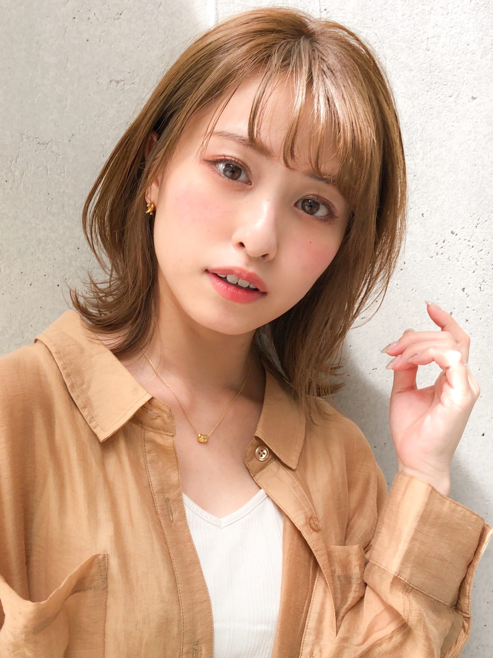 【Agnos青山 艶髪マスター 上遠野裕樹 HIROKI】＃374　大人気！くせ毛でも可愛い！大人可愛い外ハネボブ☆