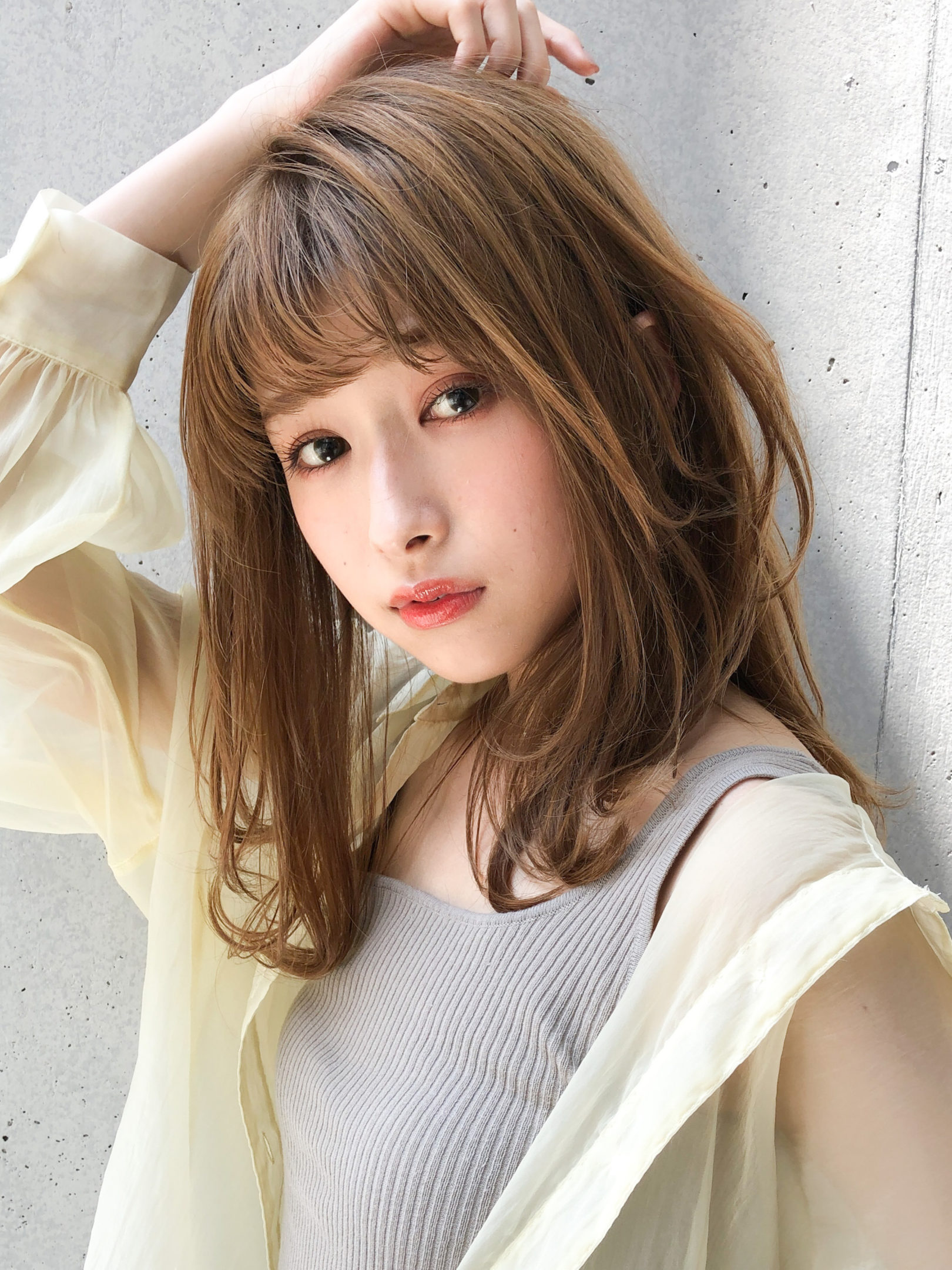 【Agnos青山 艶髪マスター 上遠野裕樹 HIROKI】＃387 ミディアムスタイルで束感を！おすすめミディ！