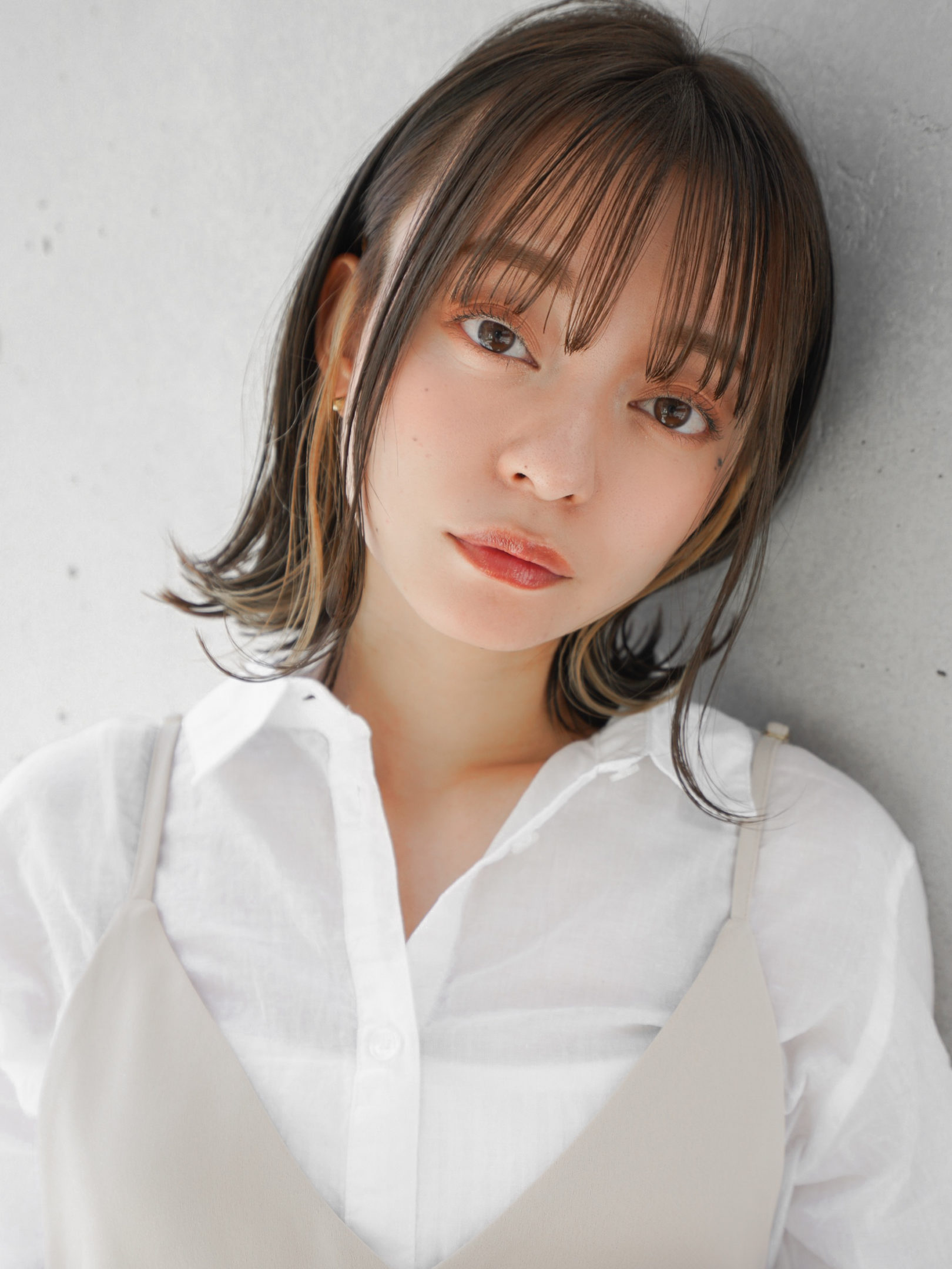 切りっぱなしが可愛い 耳かけ外ハネボブスタイル 表参道 青山の美容院 美容室グループ Kanow Group 切りっぱなしが可愛い 耳かけ外ハネボブスタイル 表参道 青山の美容院 美容室グループ Kanow Group