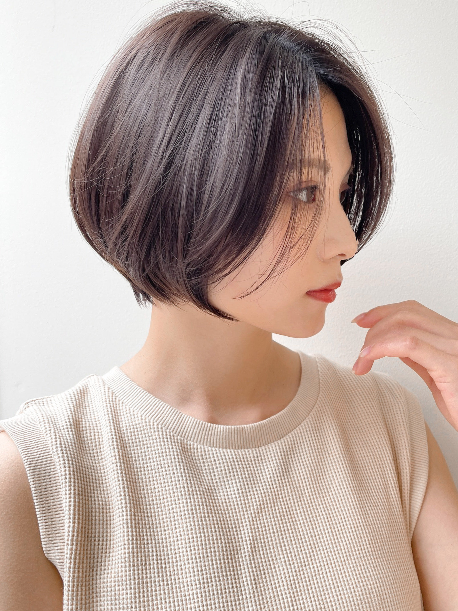 ショートボブ◎で時短スタイリング♪