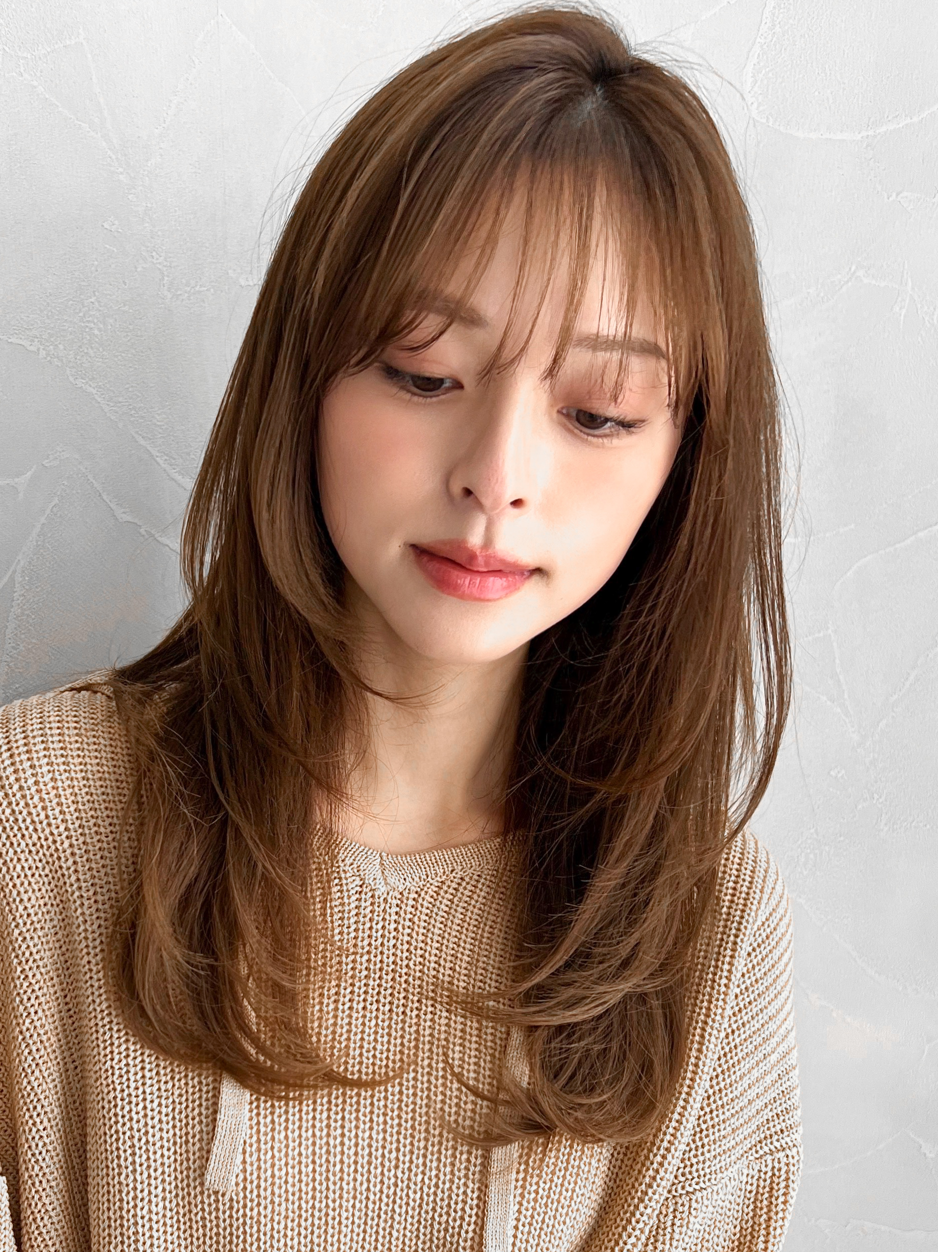 上品な大人レイヤースタイル♪