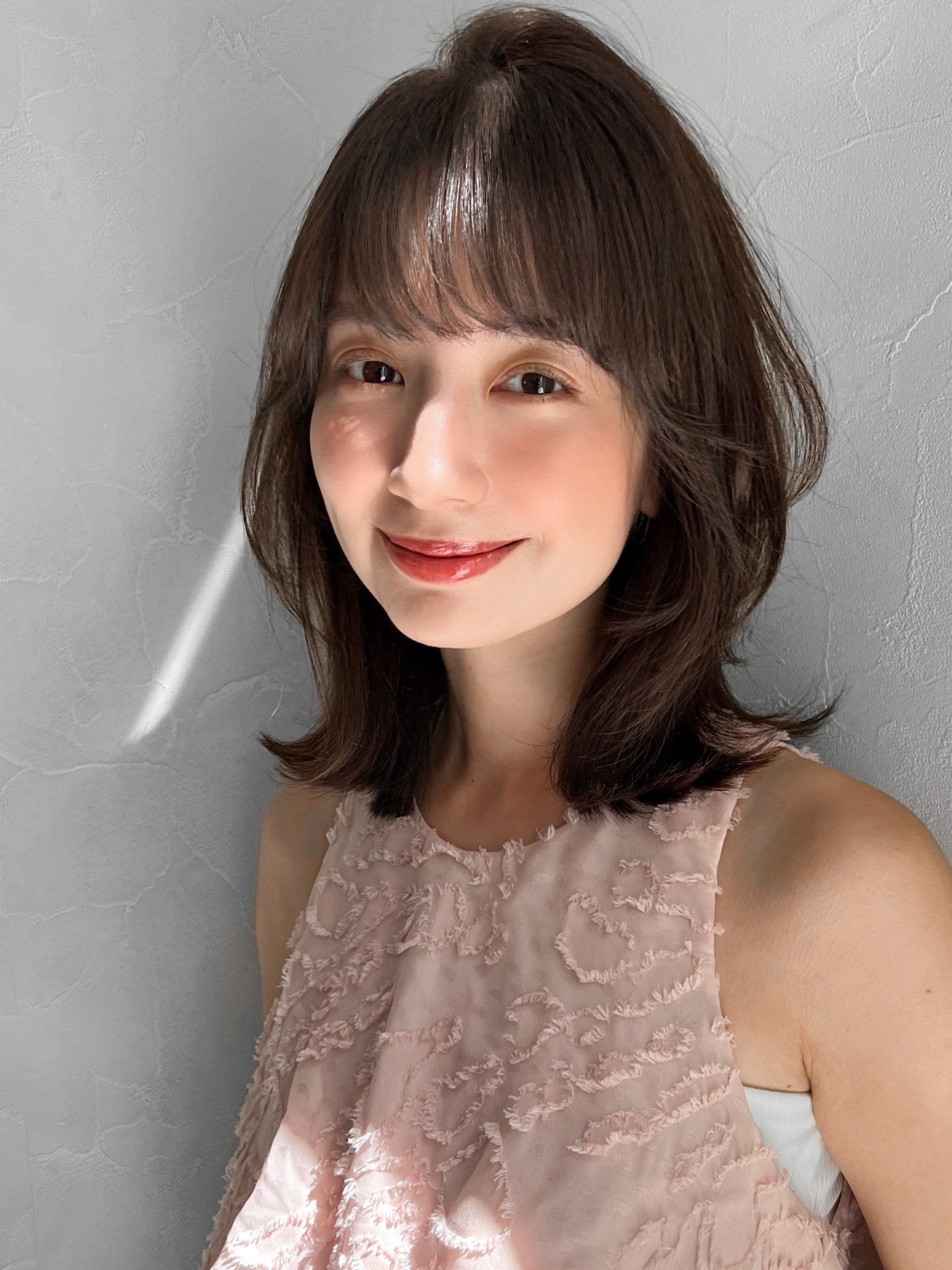 上品なレイヤースタイル♪