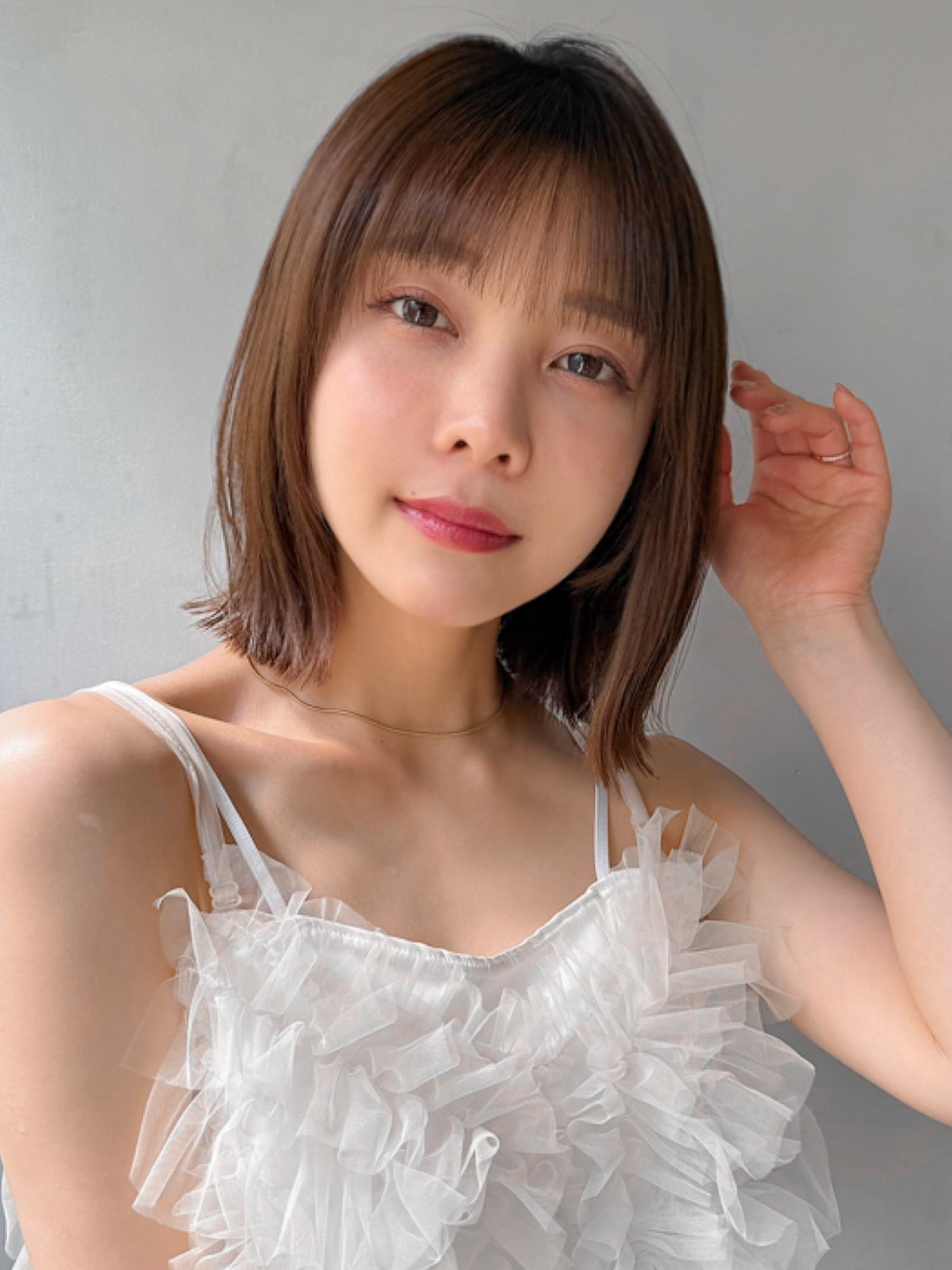 外ハネボブスタイル♪