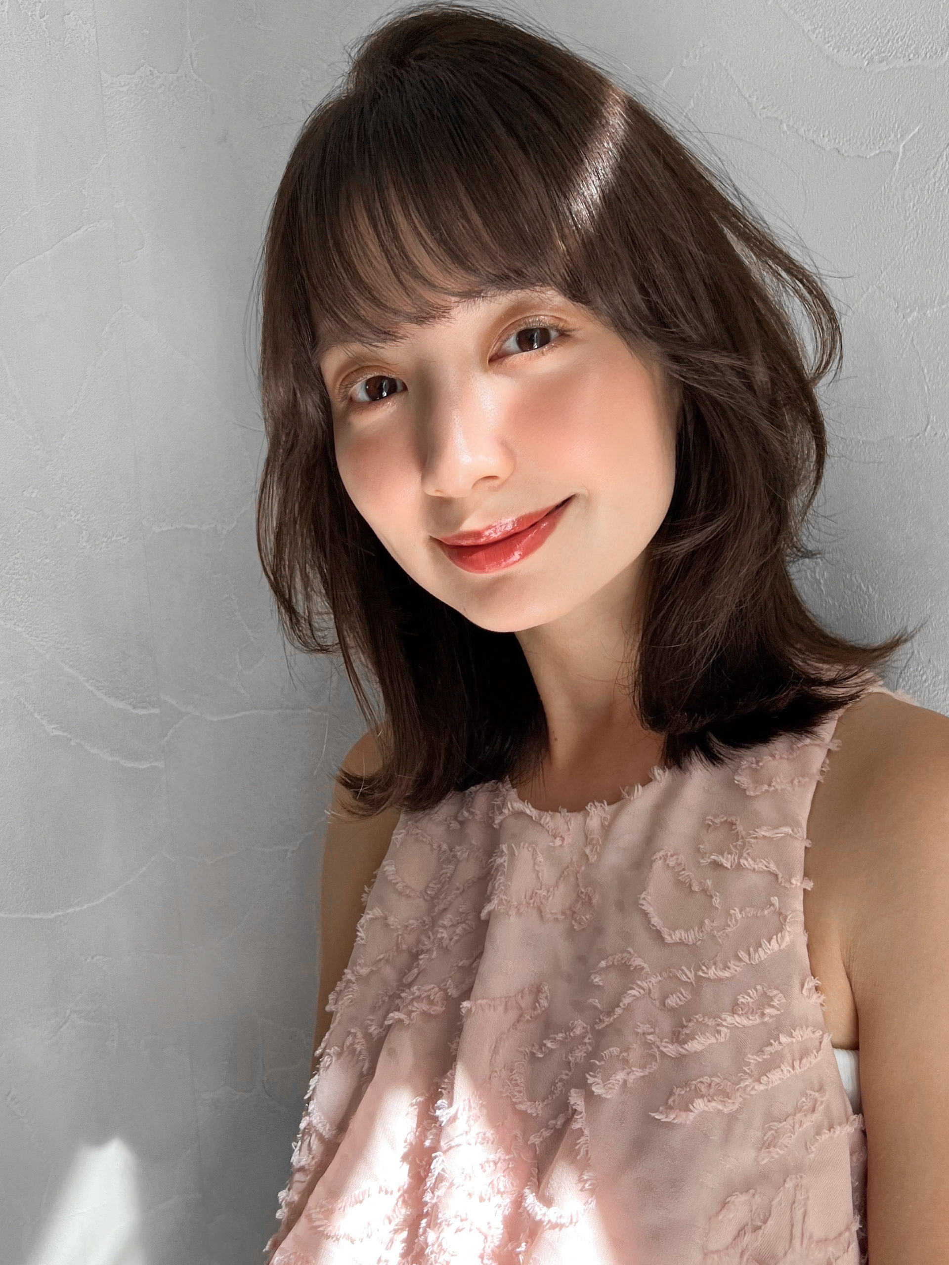 外ハネ初心者でも安心。扱いやすいヘア♪