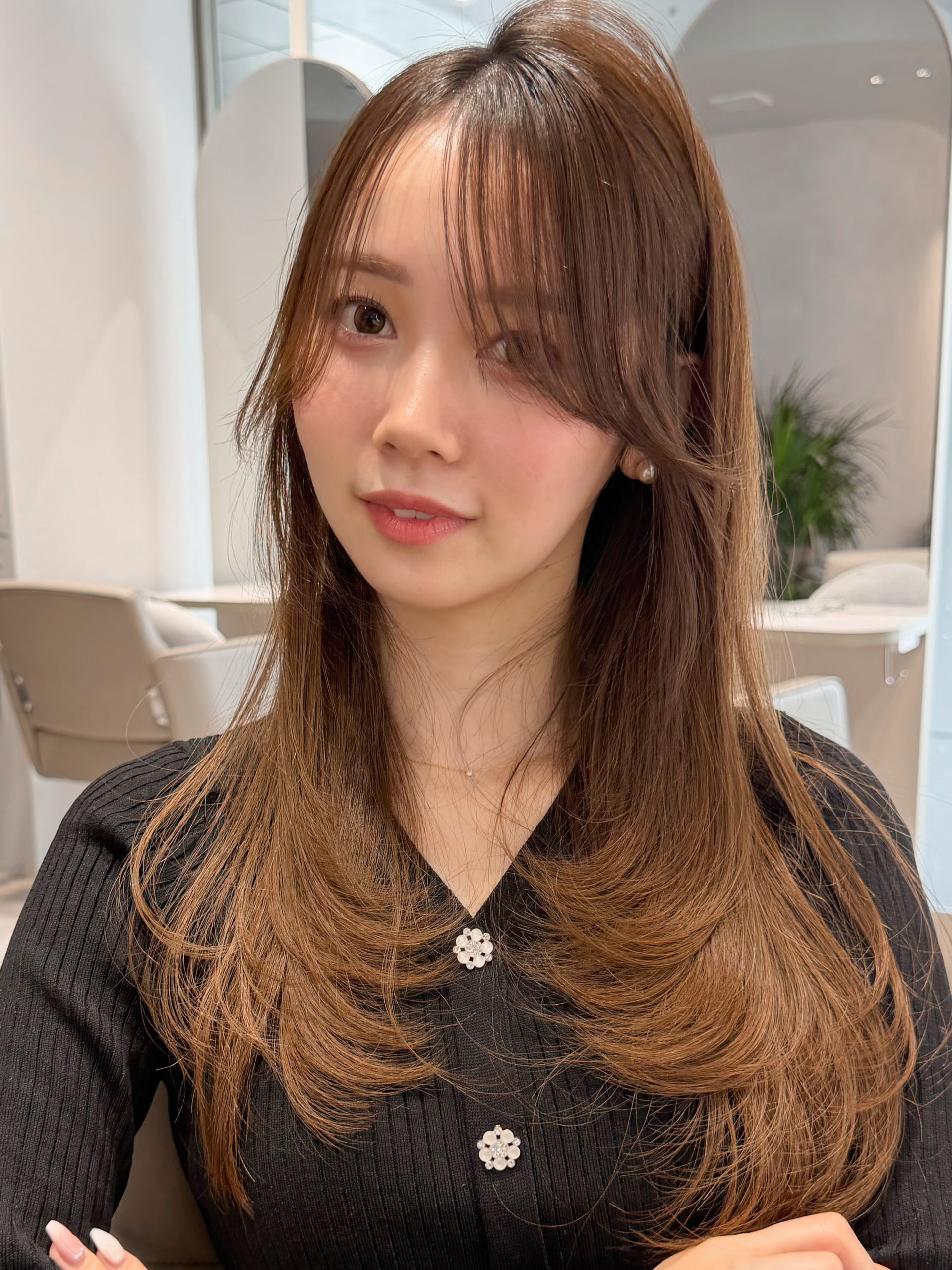 乾かすだけでふんわりヘア♪