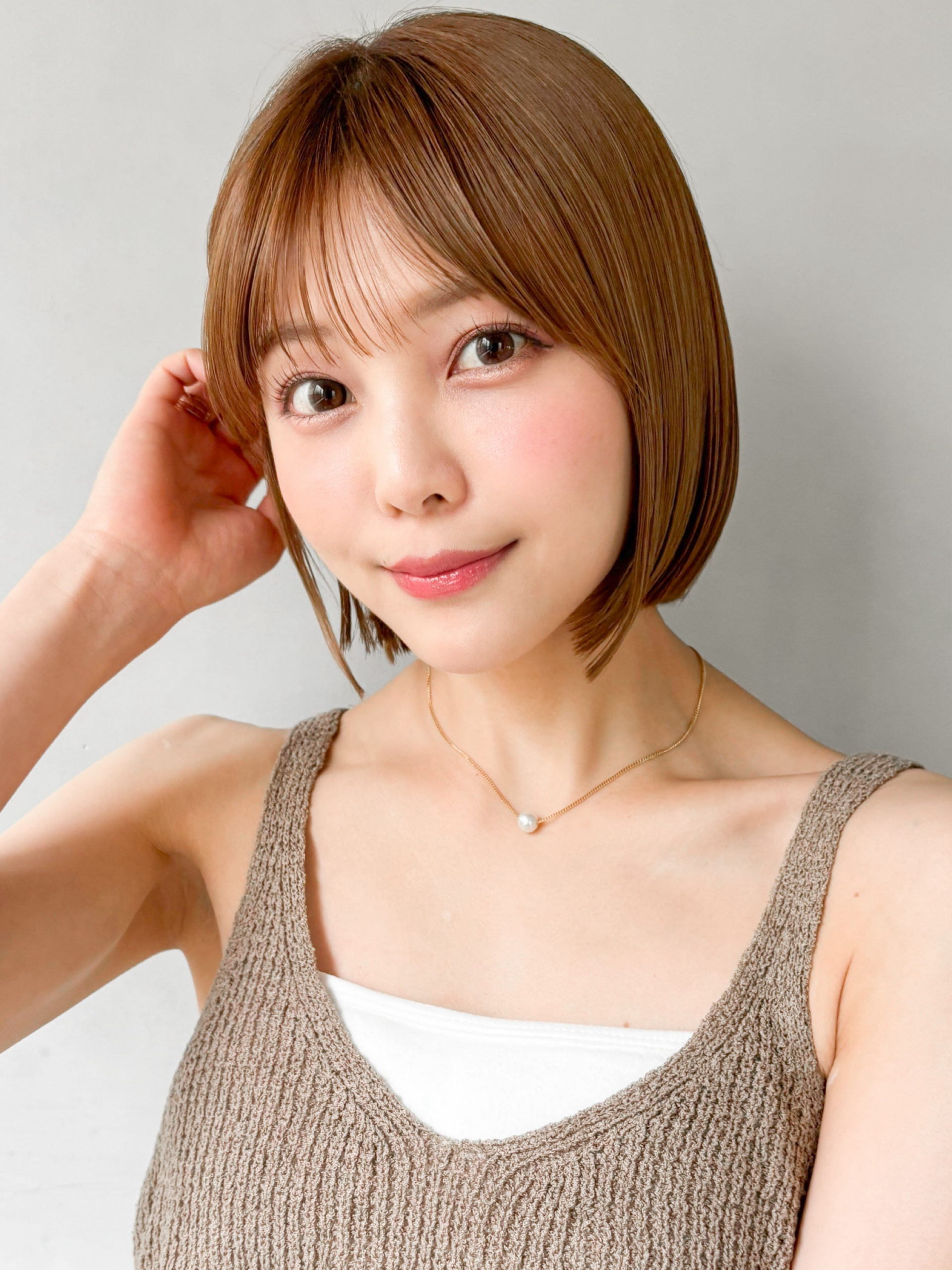 冬おすすめ！まとまる内巻きボブ