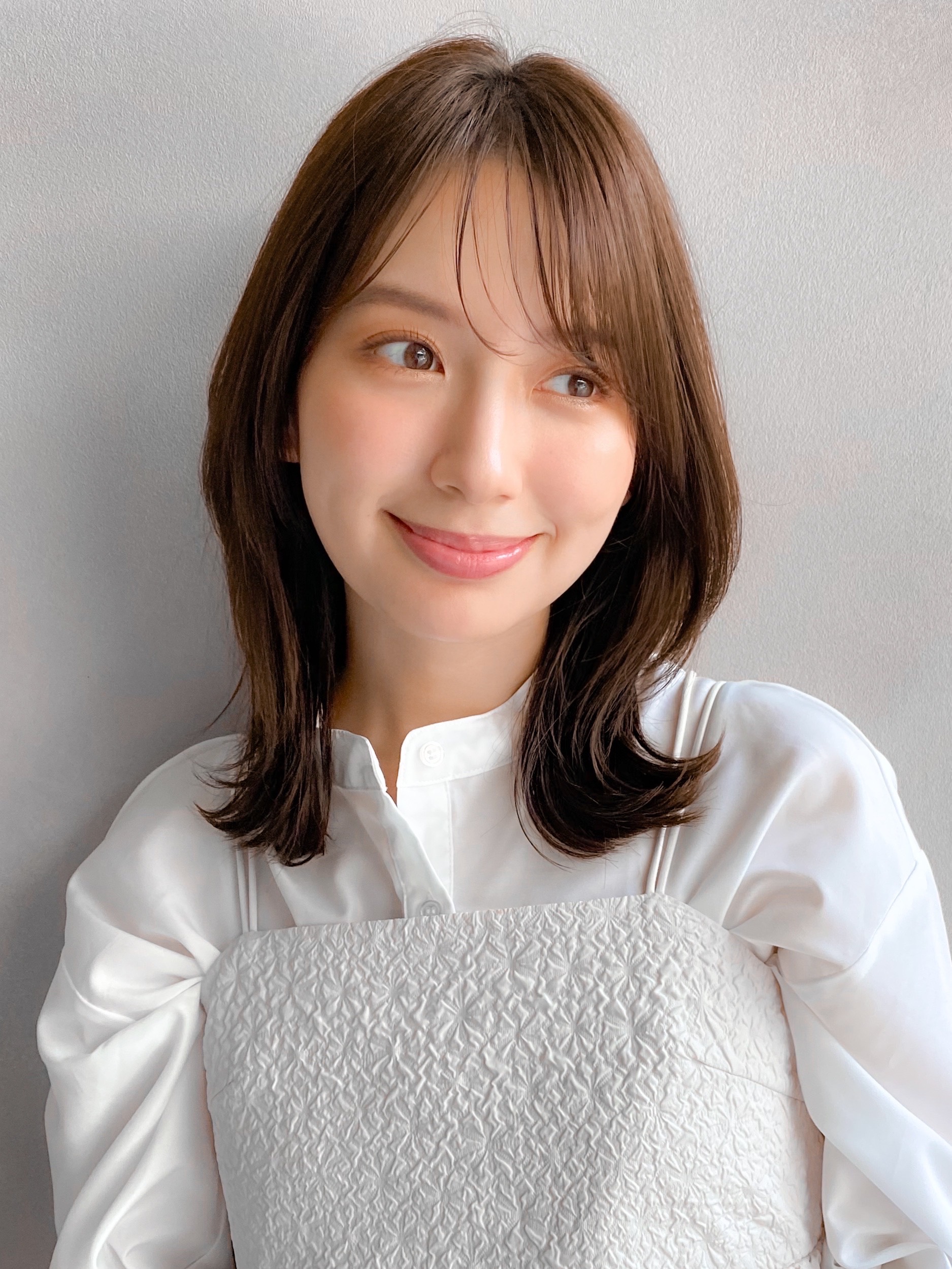 ワンカールで外ハネスタイル！