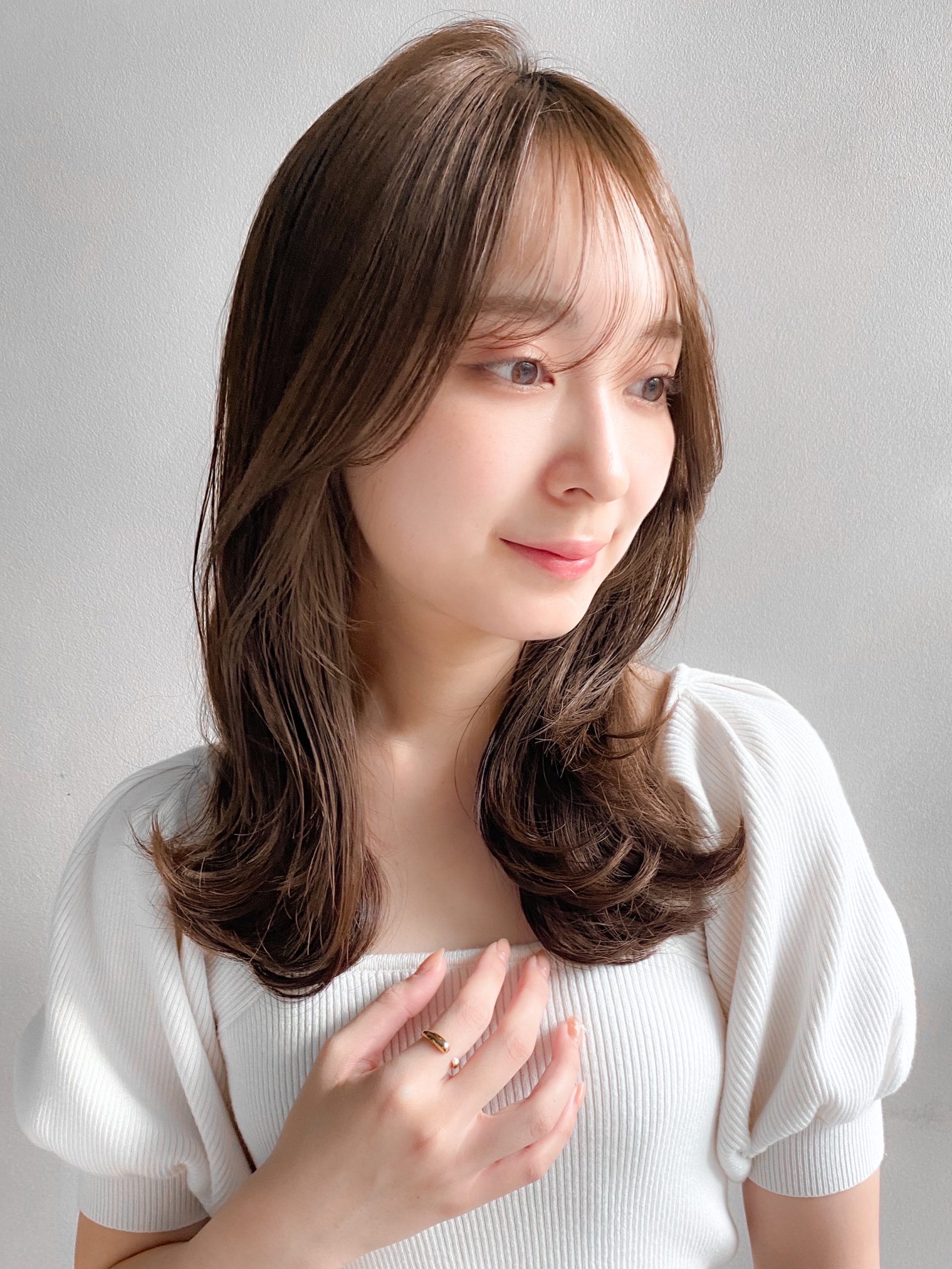 ナチュラルなハイライトカラー♪♪