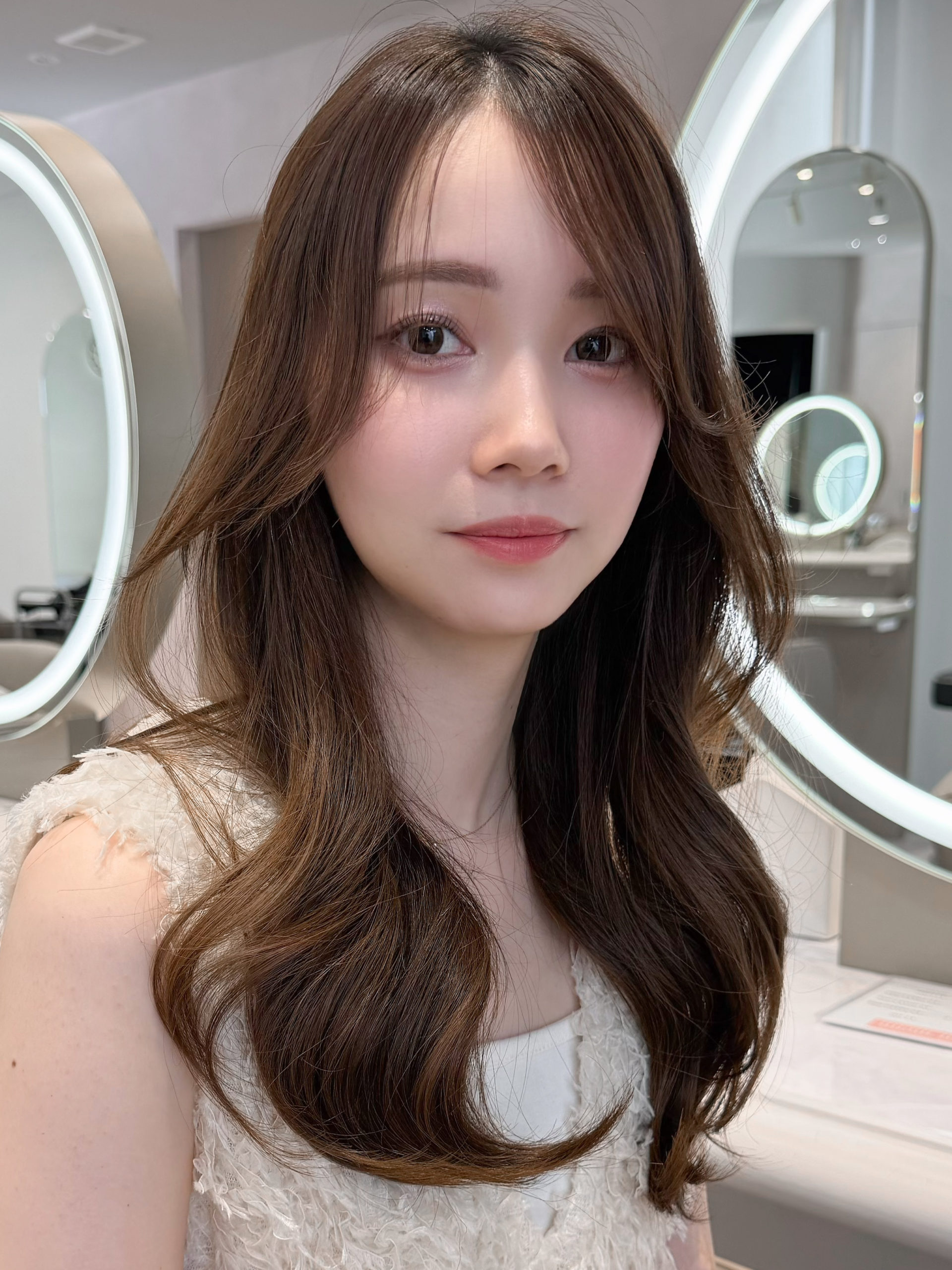 動きとまとまりが整うナチュラルスタイル♪