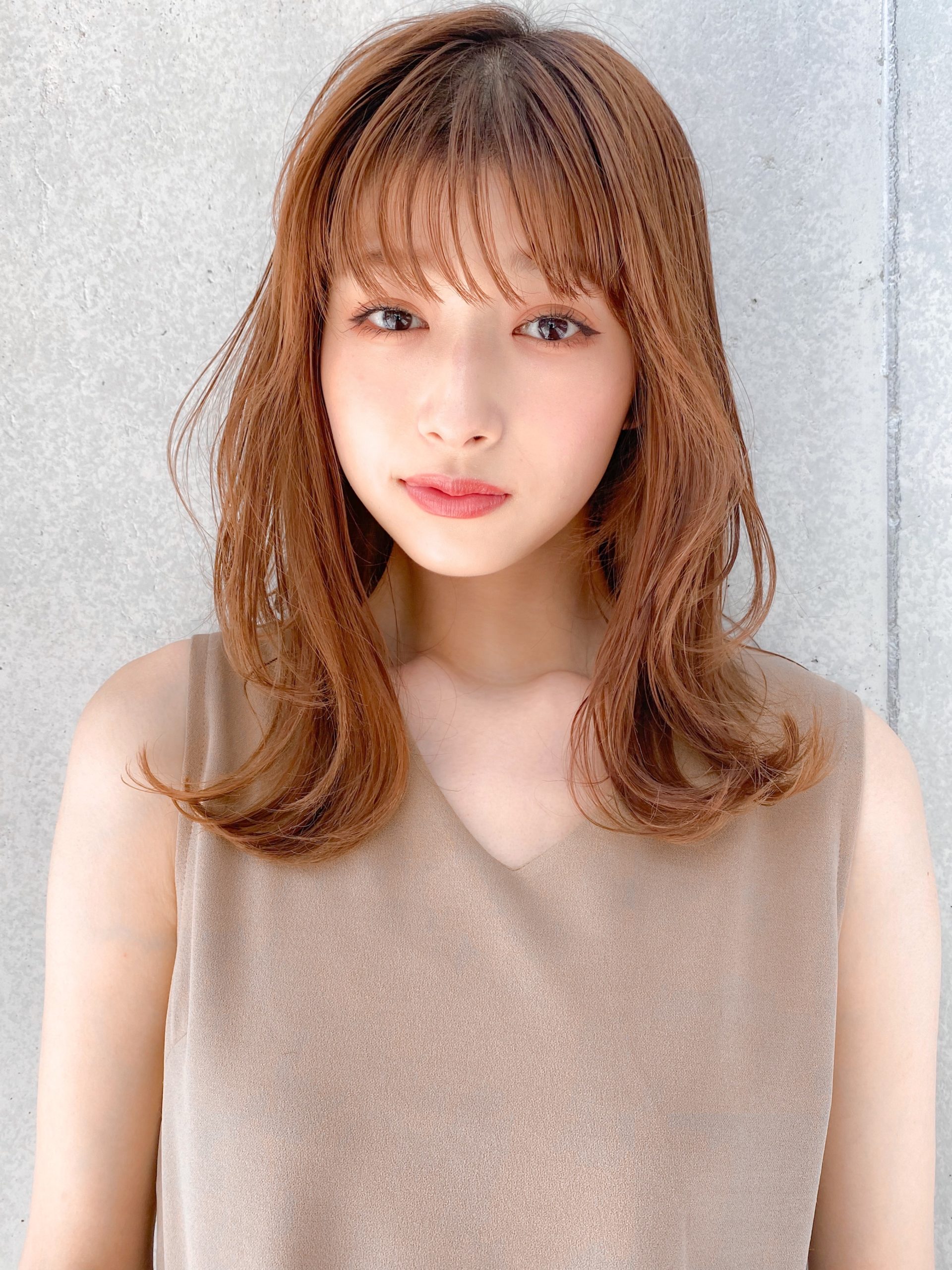 ふんわりS字カールで可愛い！