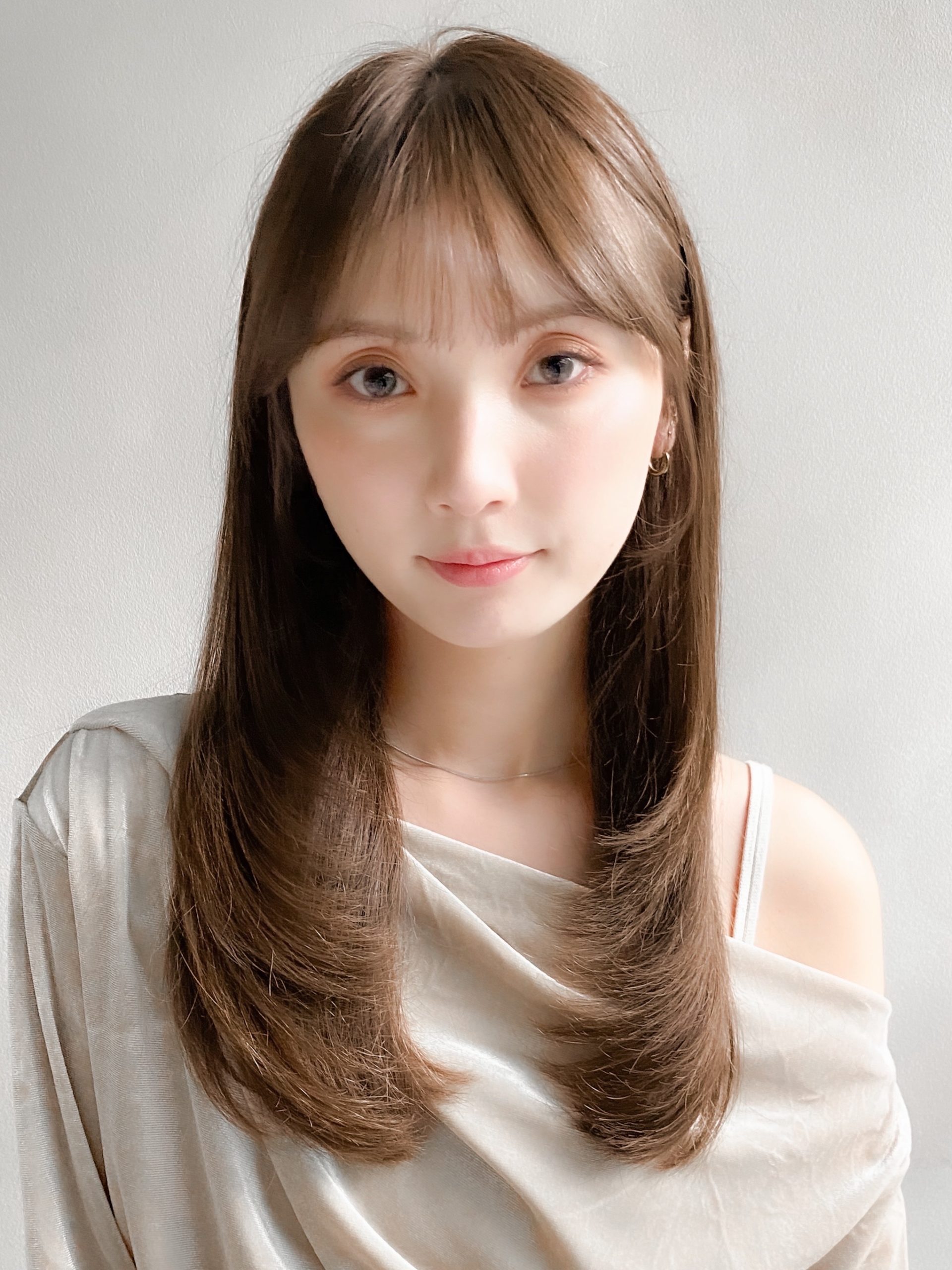 顔周りレイヤースタイル！