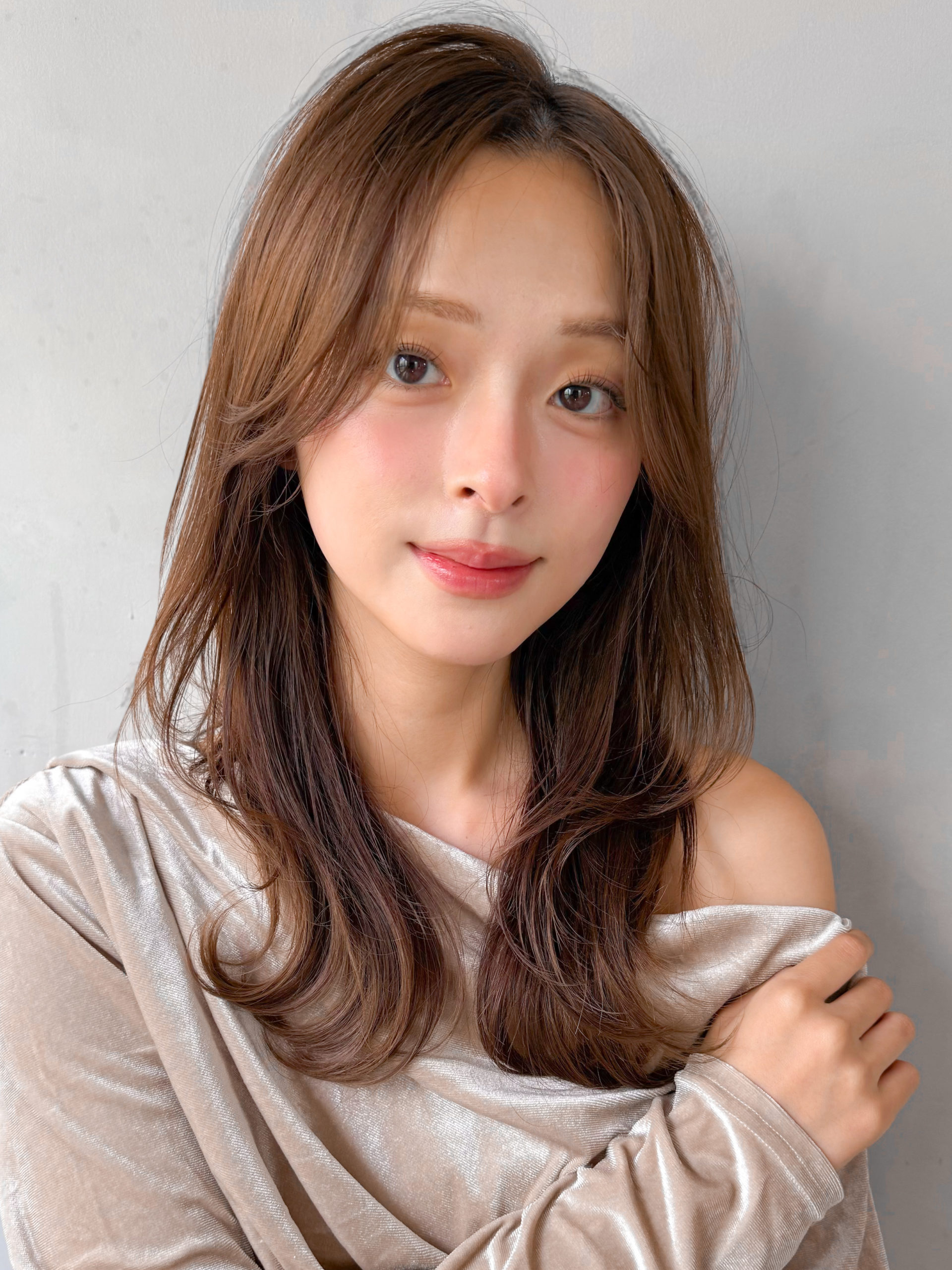 大人かわいいレイヤースタイル♪