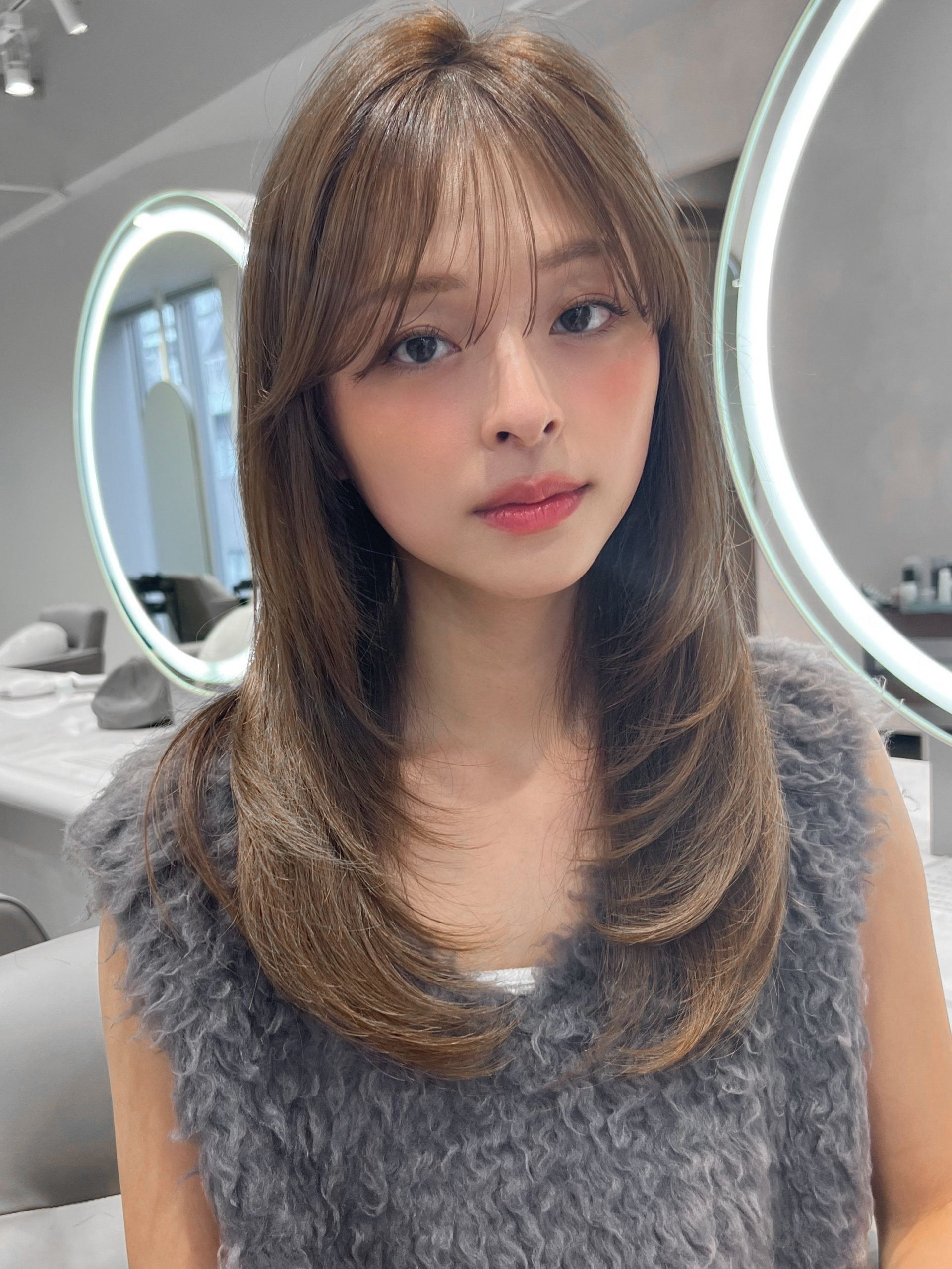 上品なレイヤーにワンカール♪