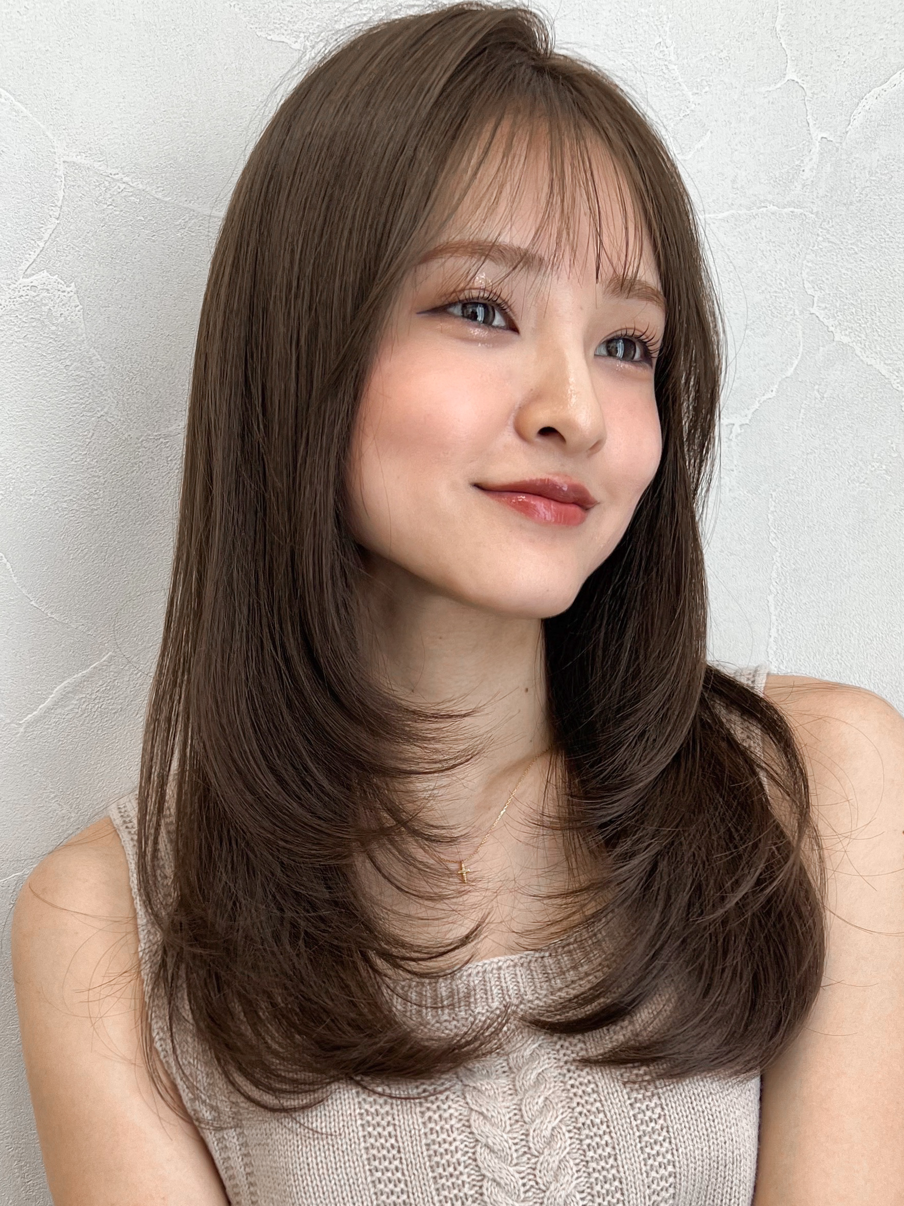 レイヤーカットで可愛く♪