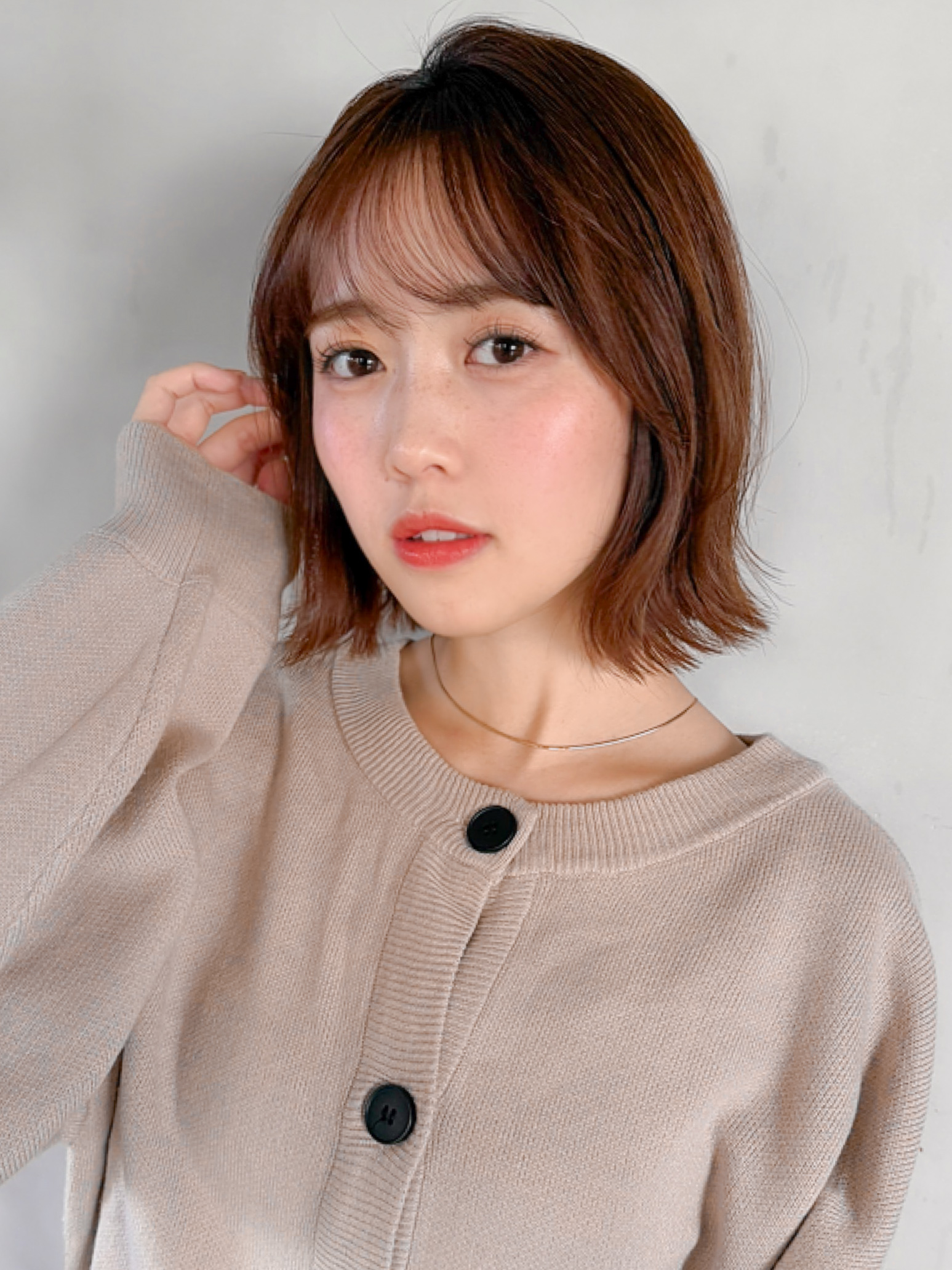 マロンブラウンカラー