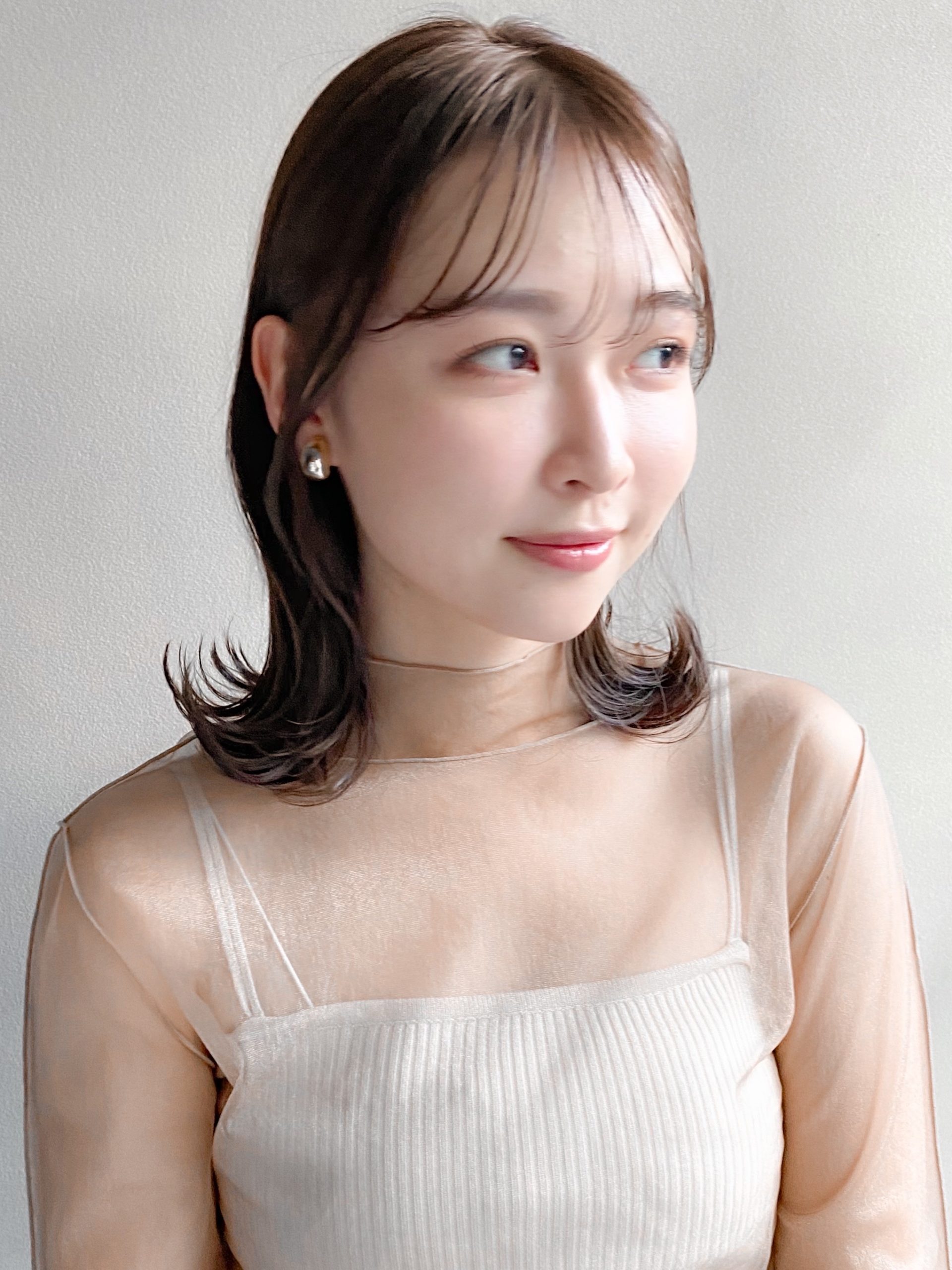 シンプルで可愛い外ハネ!