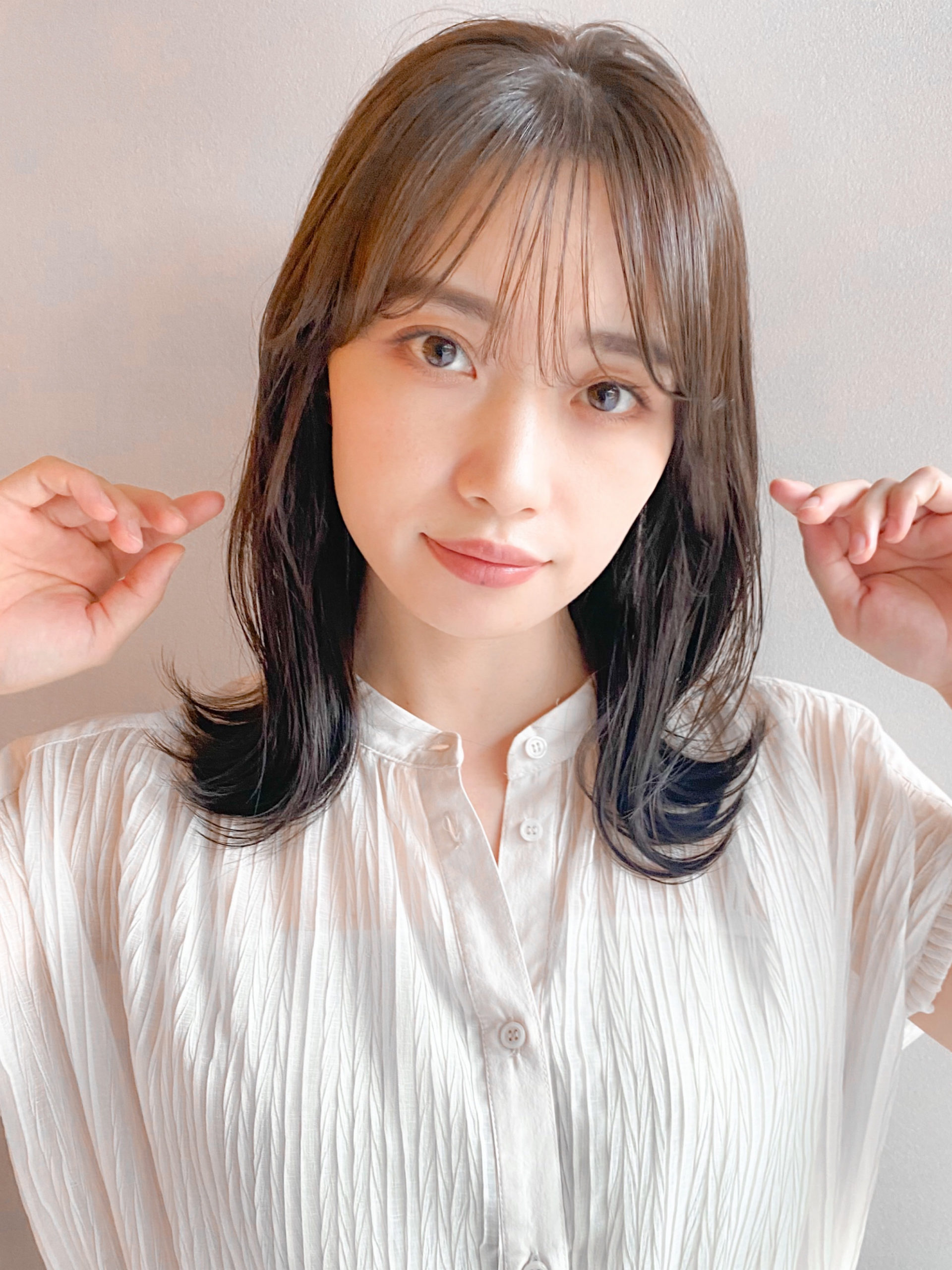 ナチュラルなくびれヘア！