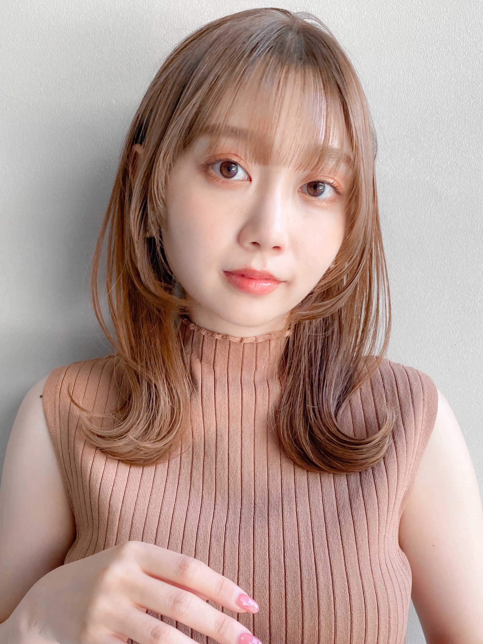 顔周りのレイヤースタイル♪♪