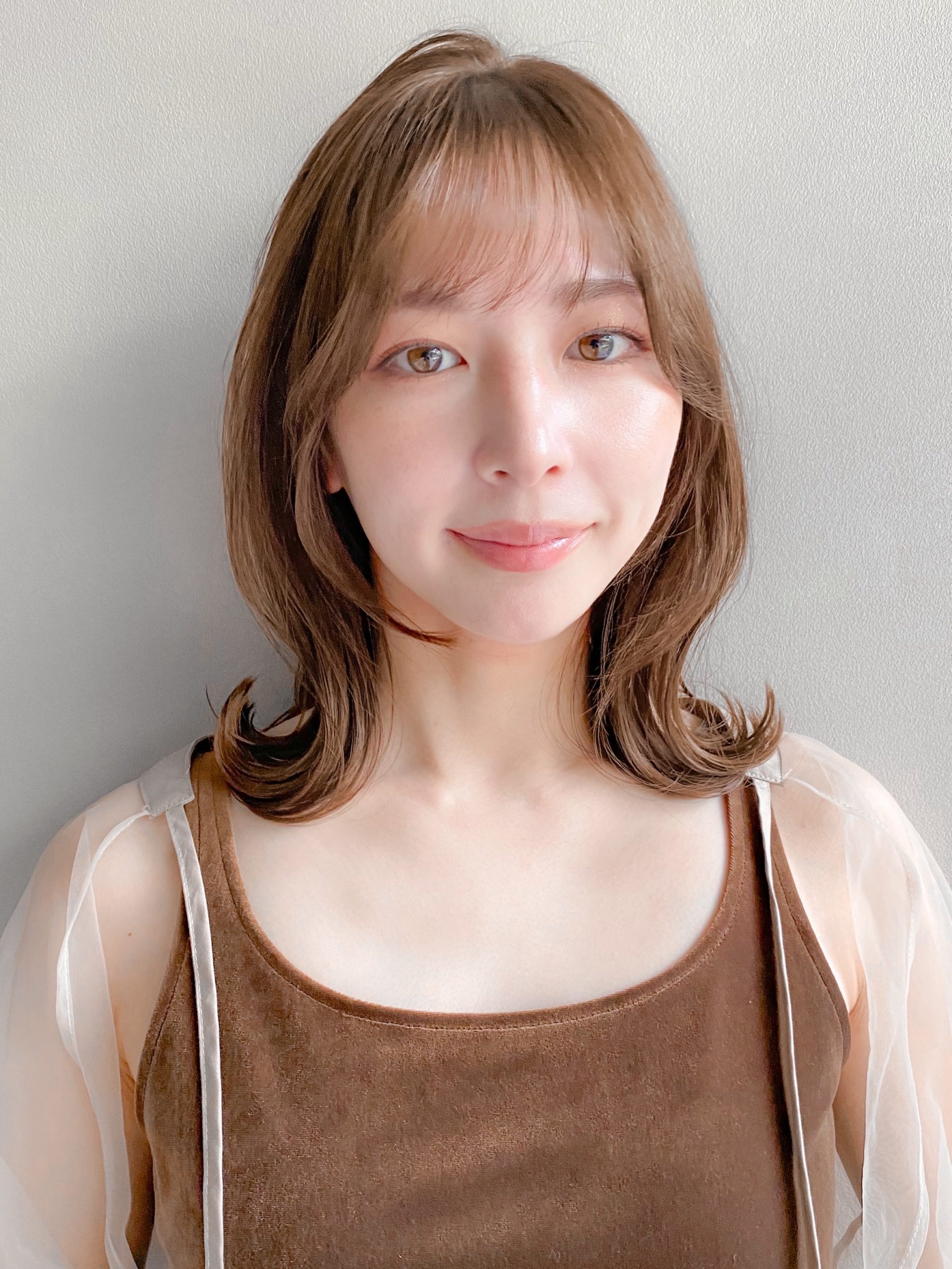 低温デジタルパーマで丸みスタイル!