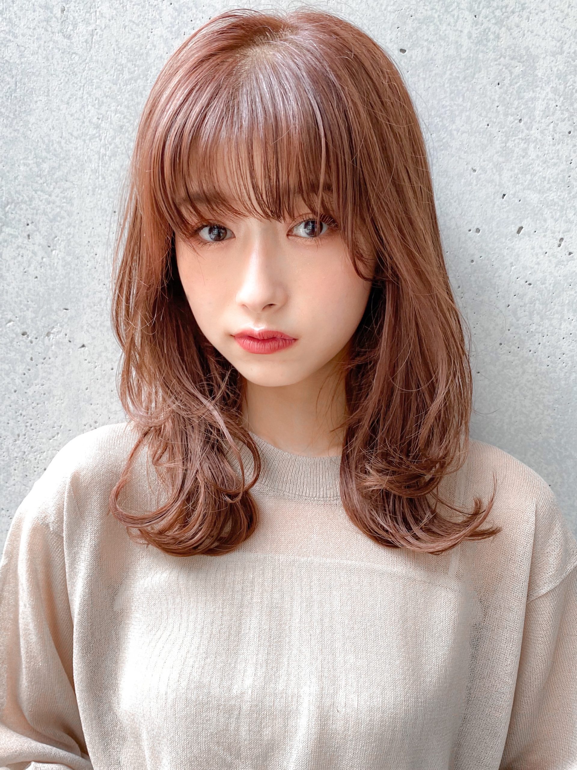 ワンカールの外ハネスタイル!