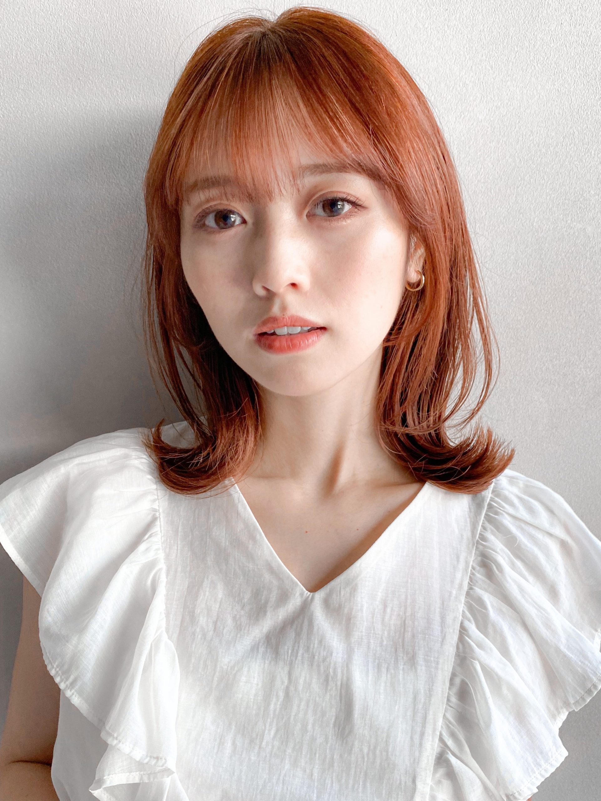 毛先ふんわりくびれヘア！