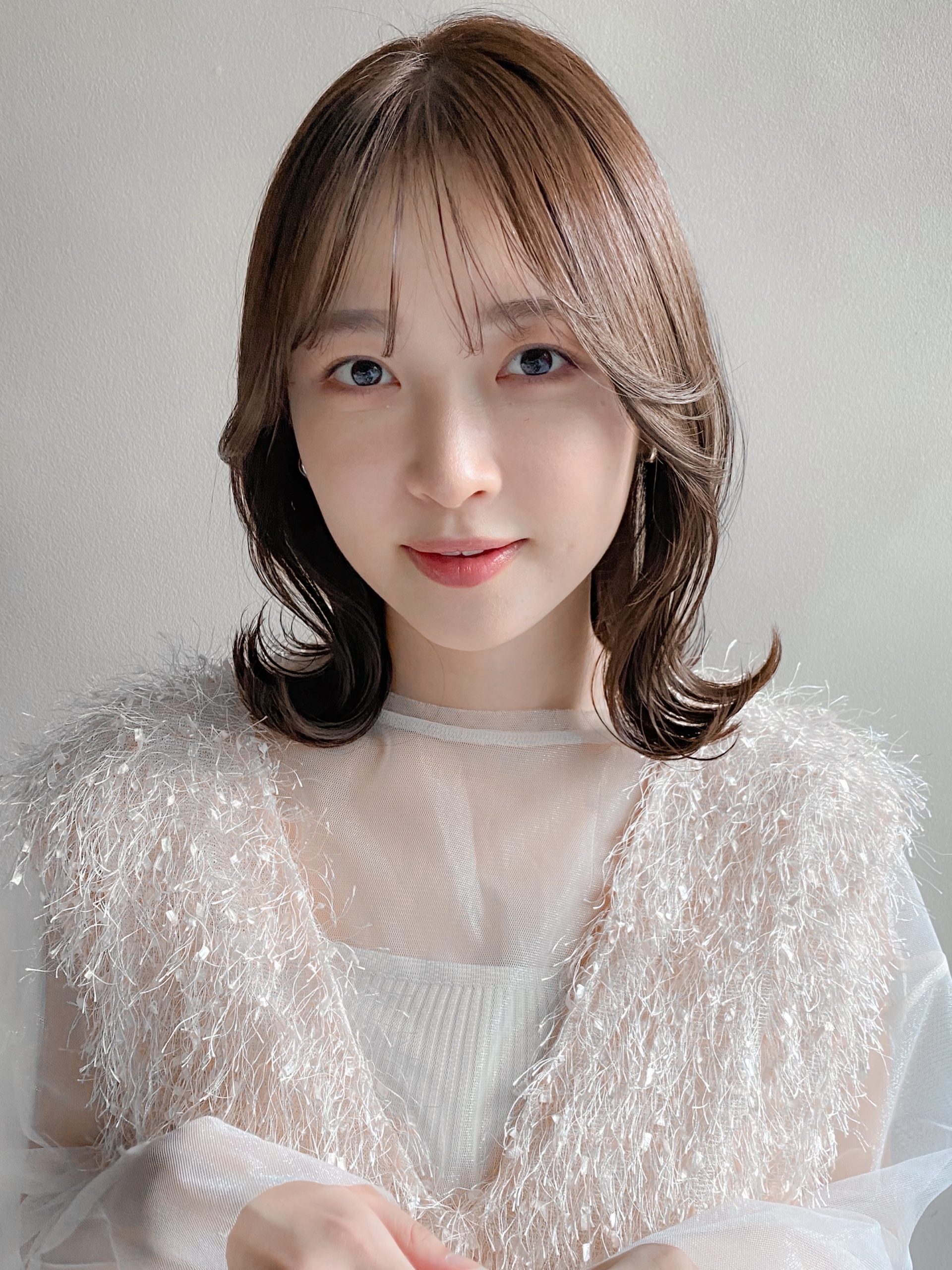 ミディアムレイヤーが大人可愛い!