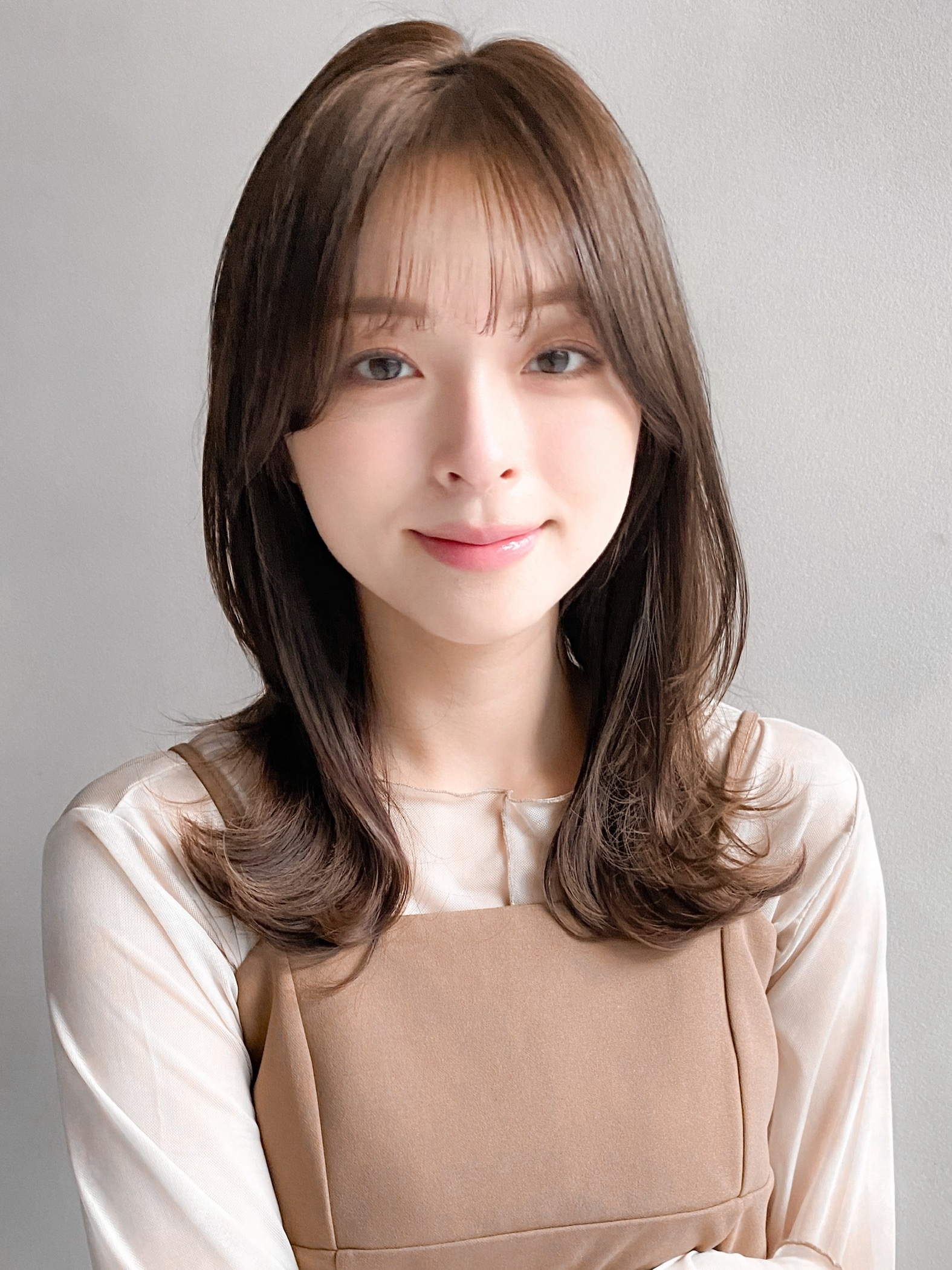 ふんわりヘアのレイヤースタイル！