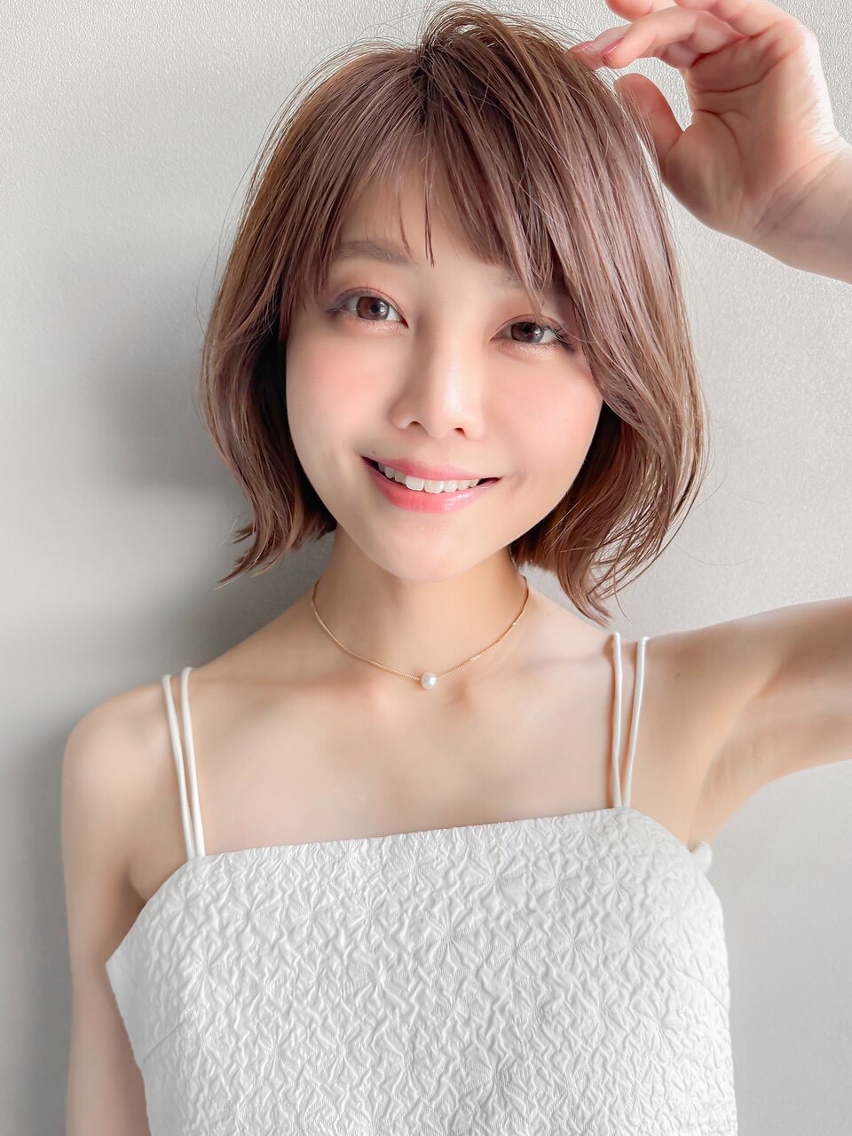 おすすめスタイル 小顔見せレイヤーミディ⭐︎