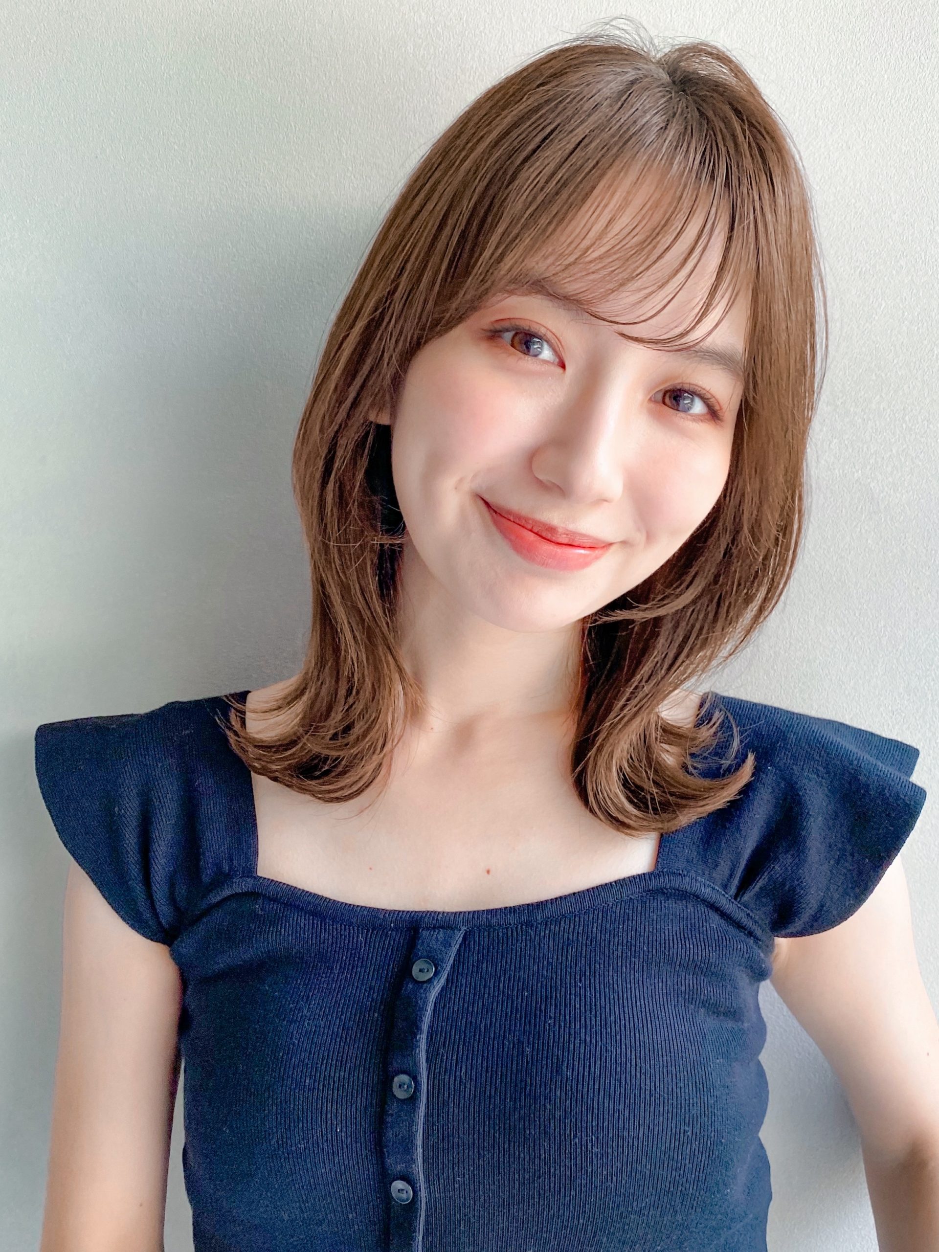 大人可愛い外ハネスタイル！