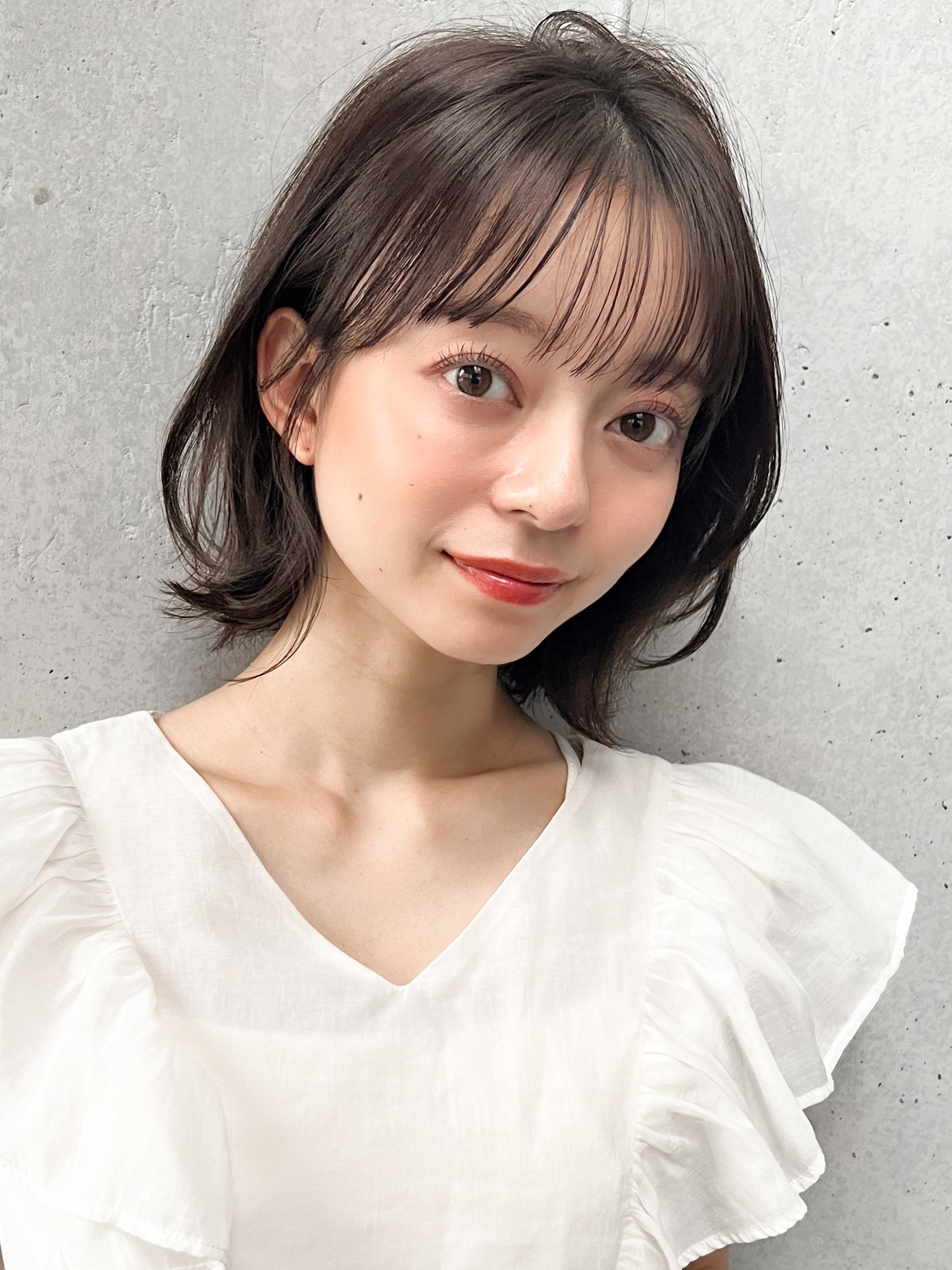 外ハネくびれヘア♪