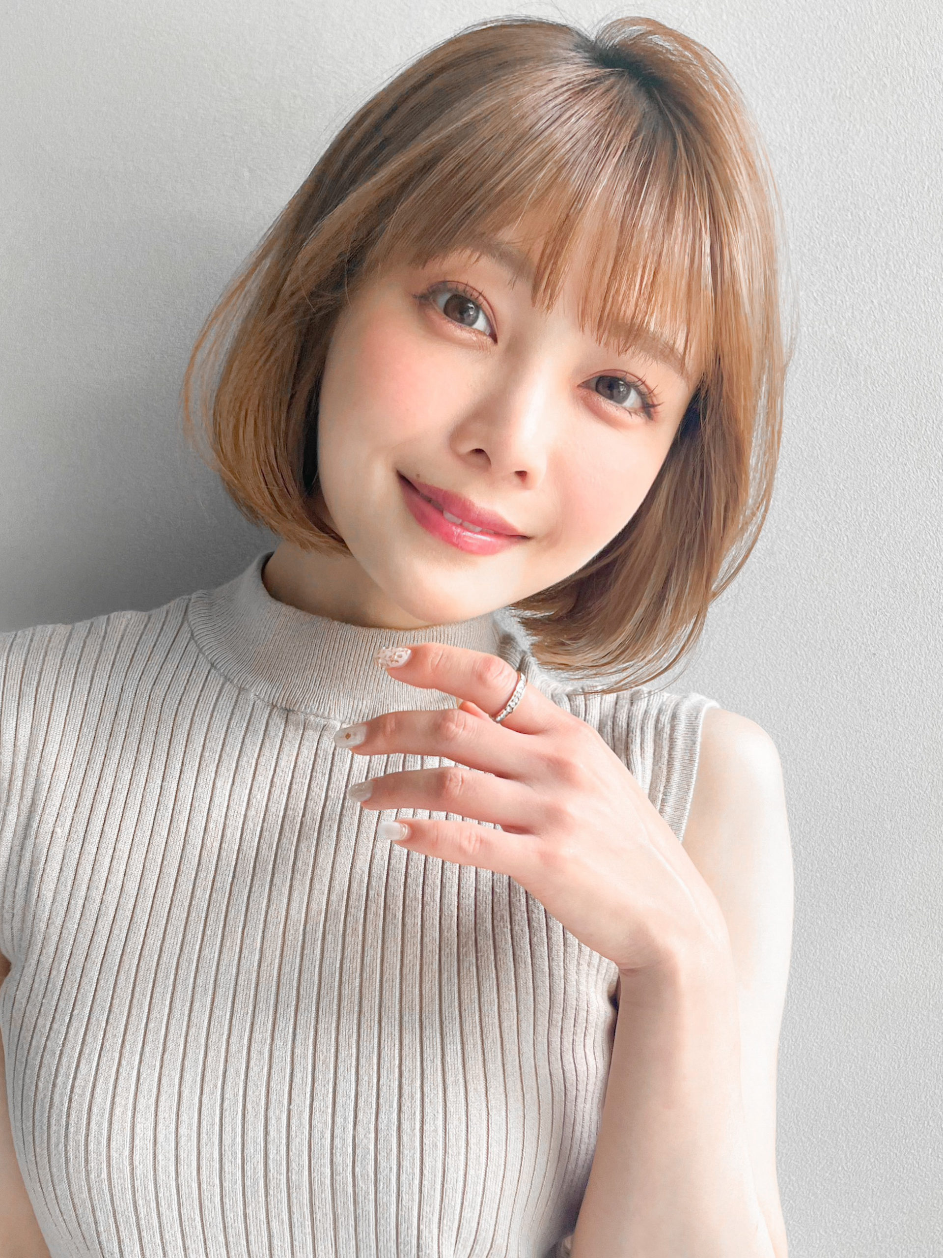 ふんわり内巻きボブスタイル♪