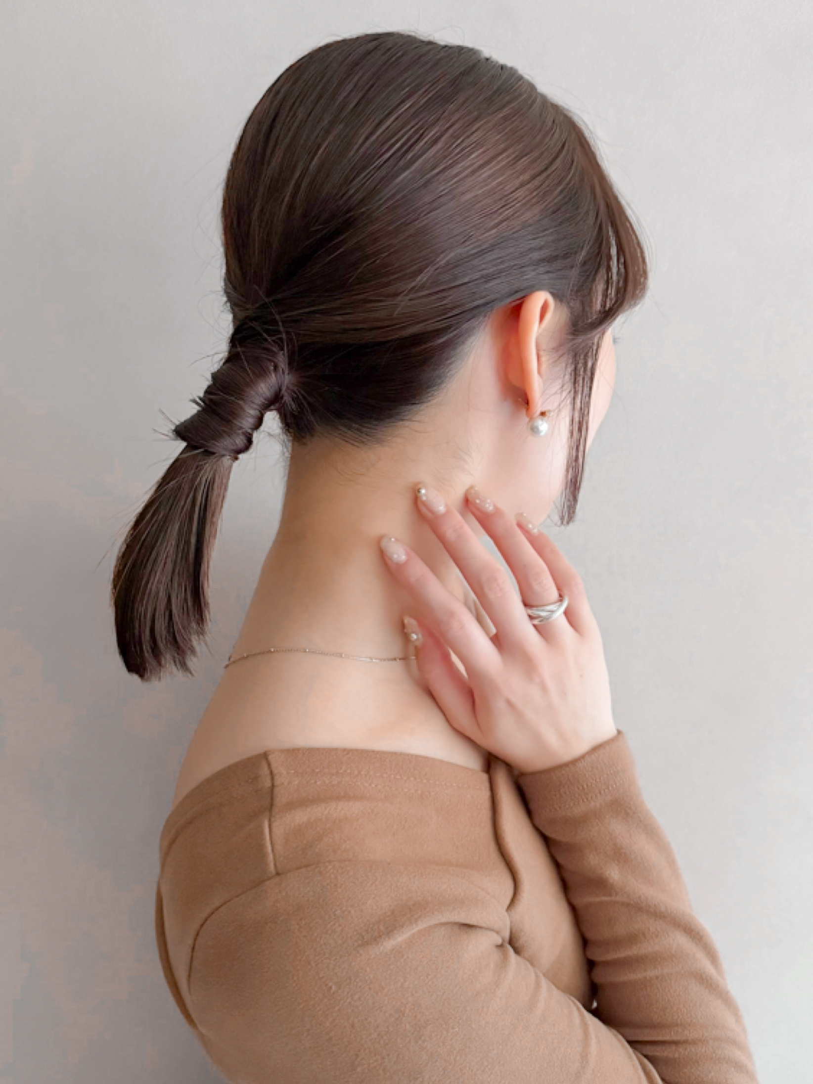 タイトポニーヘアアレンジ♪