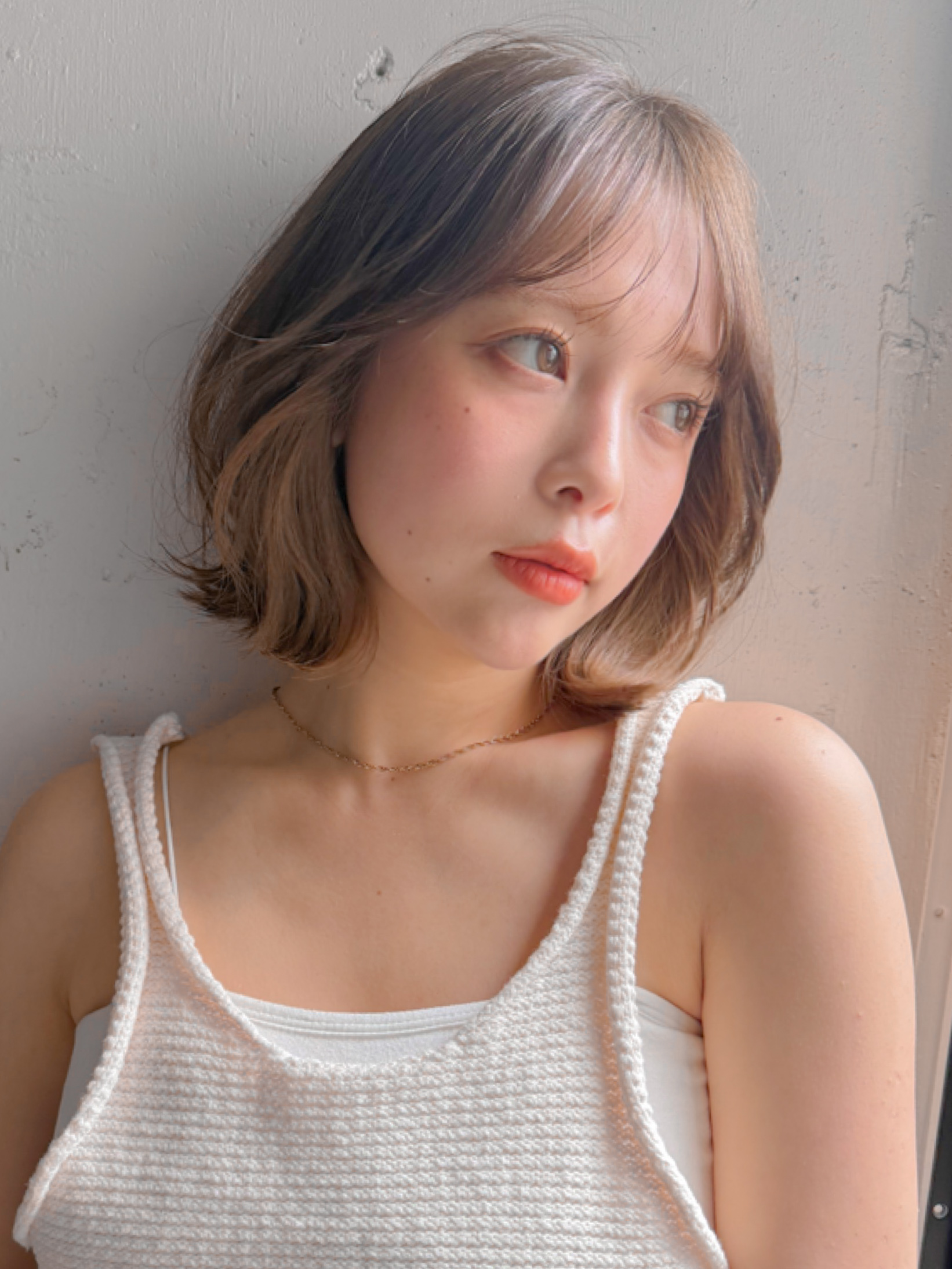 イヤリングカラーで春ヘアにしませんか?